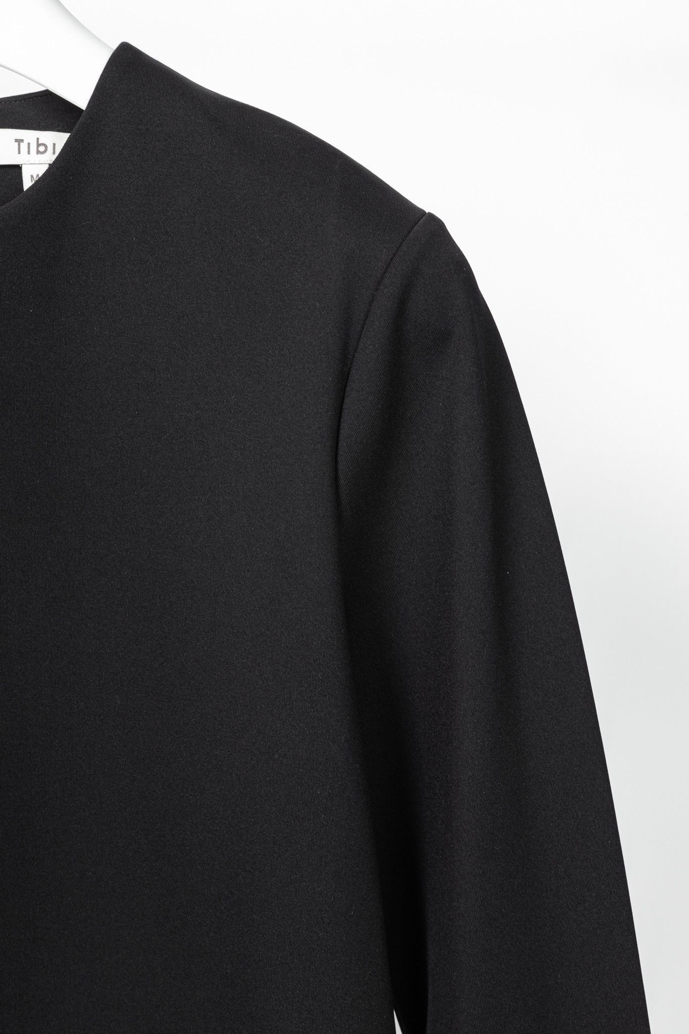 Tibi Tibi Compact Ultra Stretch Knit Long Sleeve Slim Top Size M / US 6-8 / IT 42-44 - 5 Thumbnail