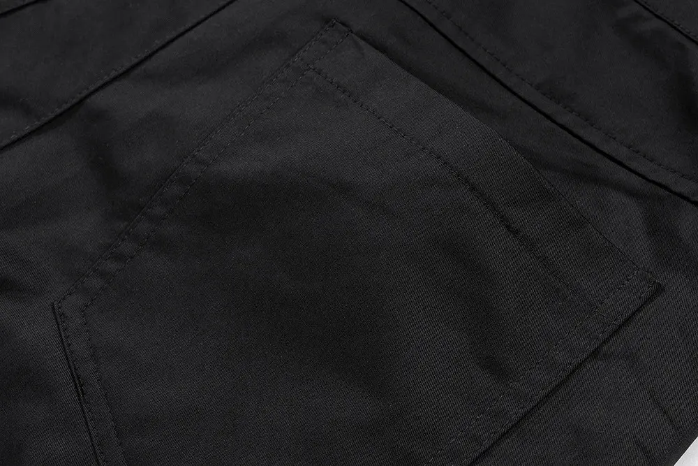 Designer × Vintage Wide Cargo Pants High Street with Poker Straight Baggy Y2K Size US 30 / EU 46 - 10 Thumbnail