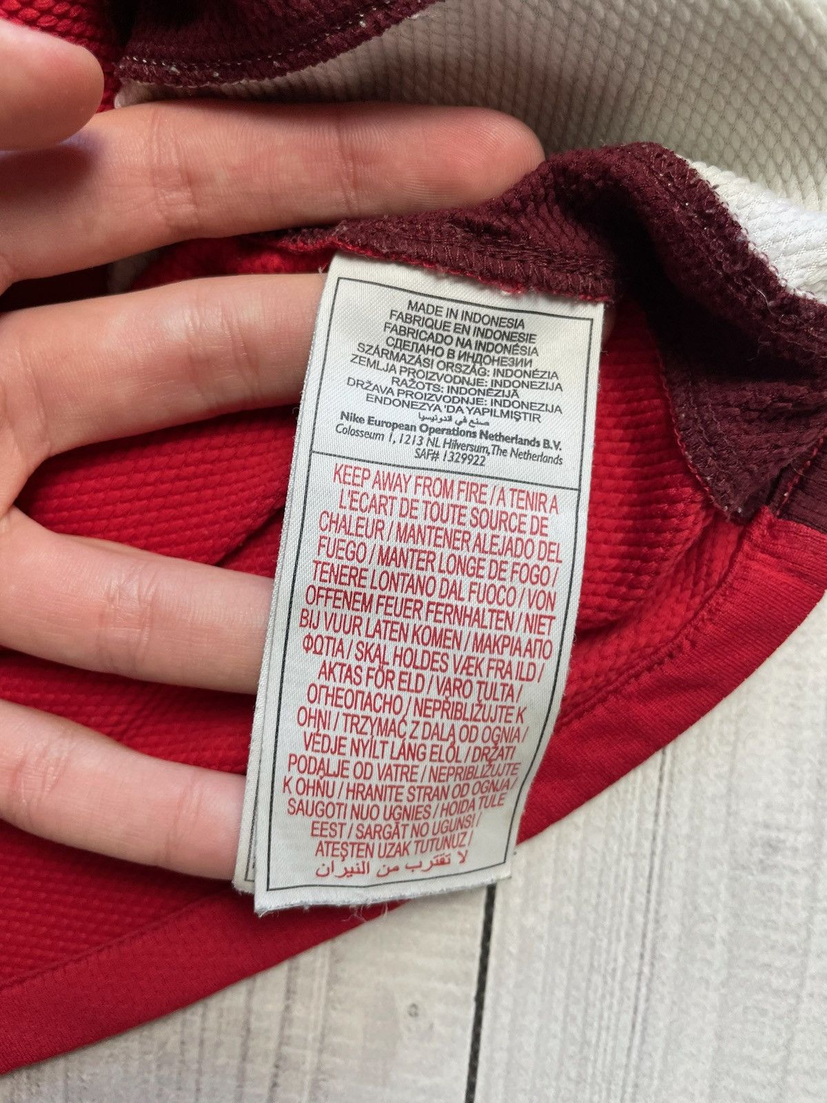 Nike × Vintage Vintage Nike Arsenal soccer jersey size XL logo Size US XL / EU 56 / 4 - 8 Thumbnail