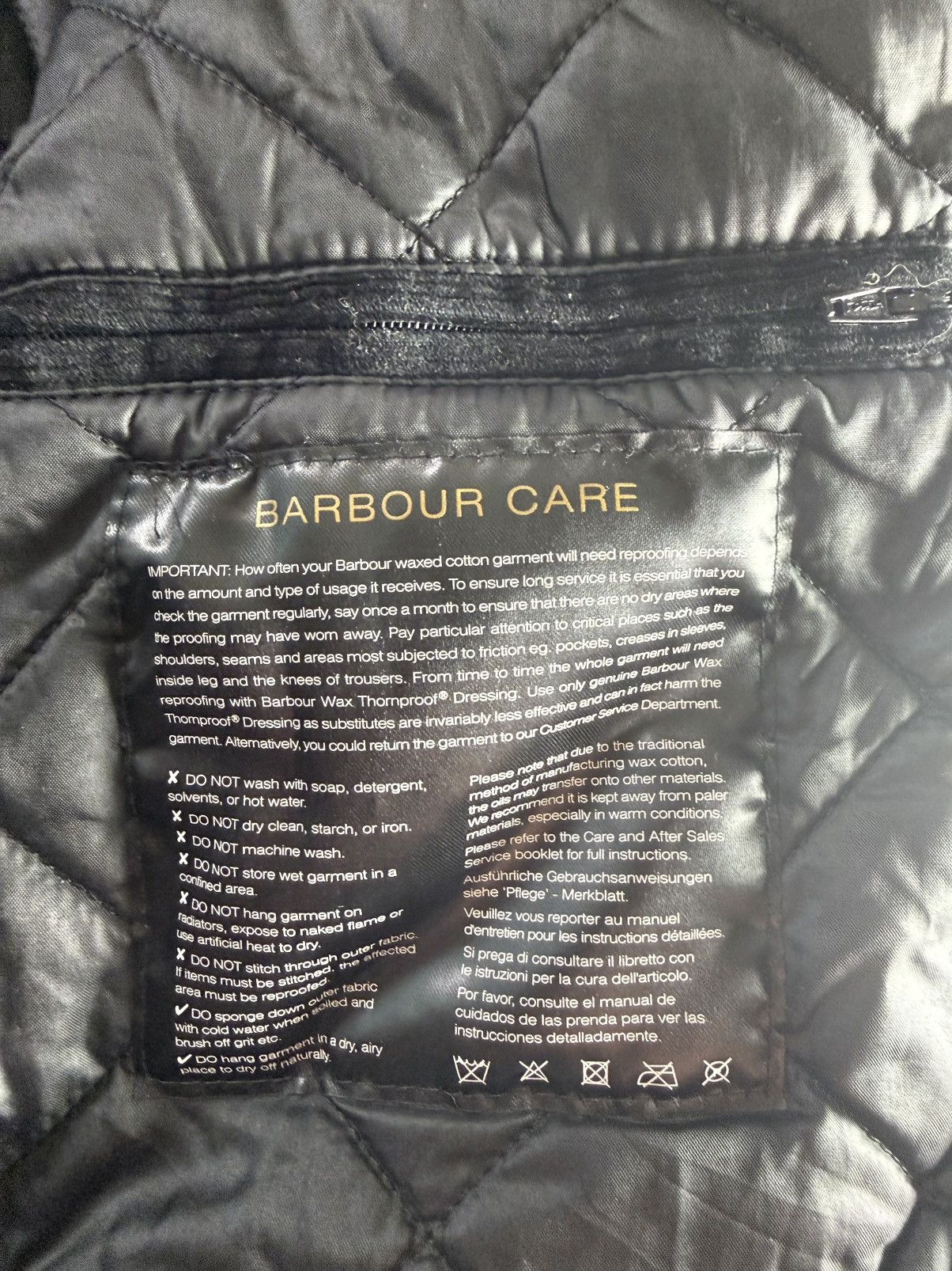 Barbour Barbour International Duke Wax Jacket Black Medium Size US M / EU 48-50 / 2 - 6 Thumbnail