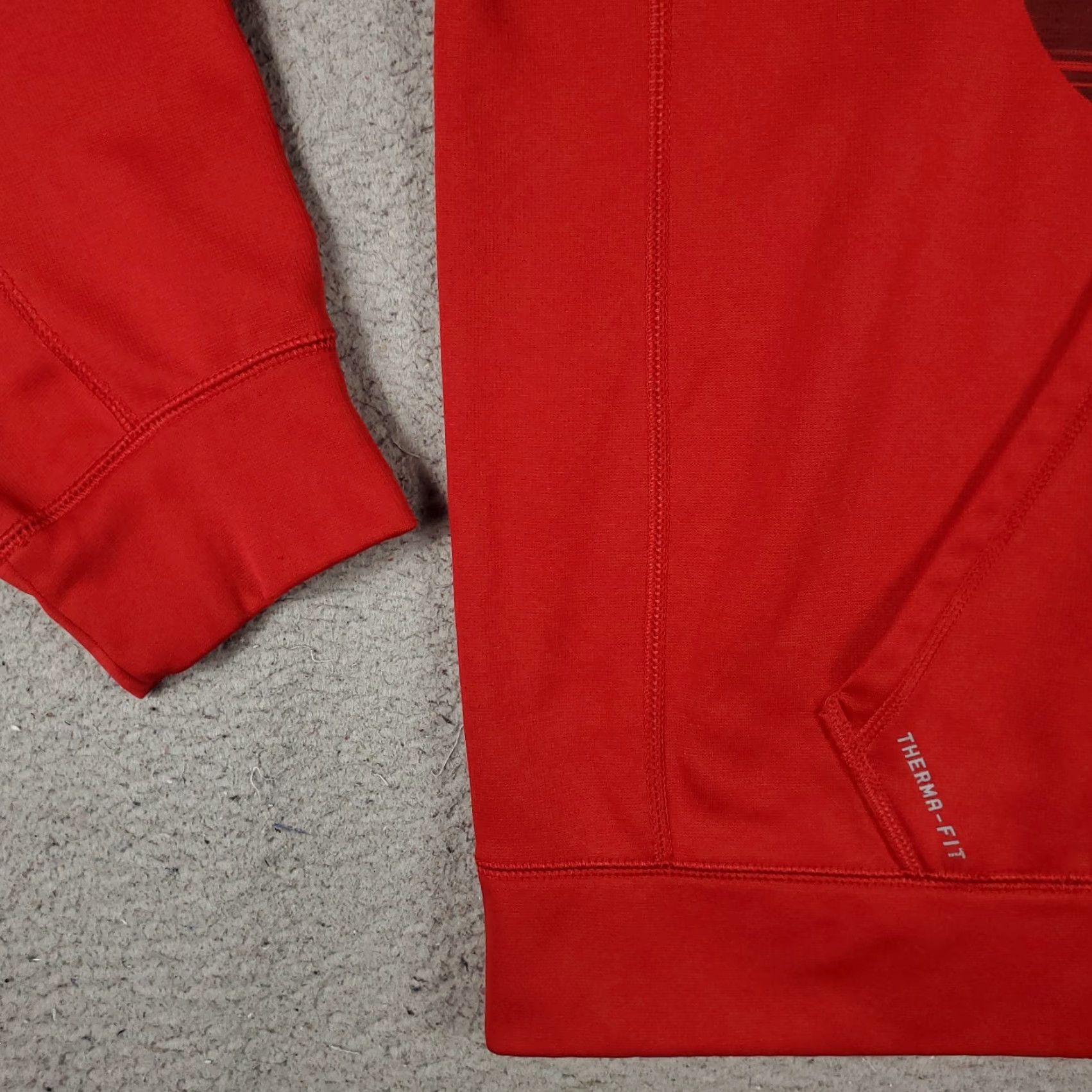 Nike Nike Hoodie Mens 2XL Red Therma Fit Pullover Sweatshirt Sweatshirt Hoodie Size US XXL / EU 58 / 5 - 4 Thumbnail