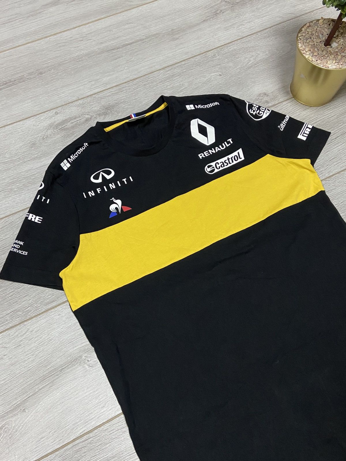 Le Coq Sportif Renault infinity pirelli RS vintage t-shirt Size US M / EU 48-50 / 2 - 3 Thumbnail