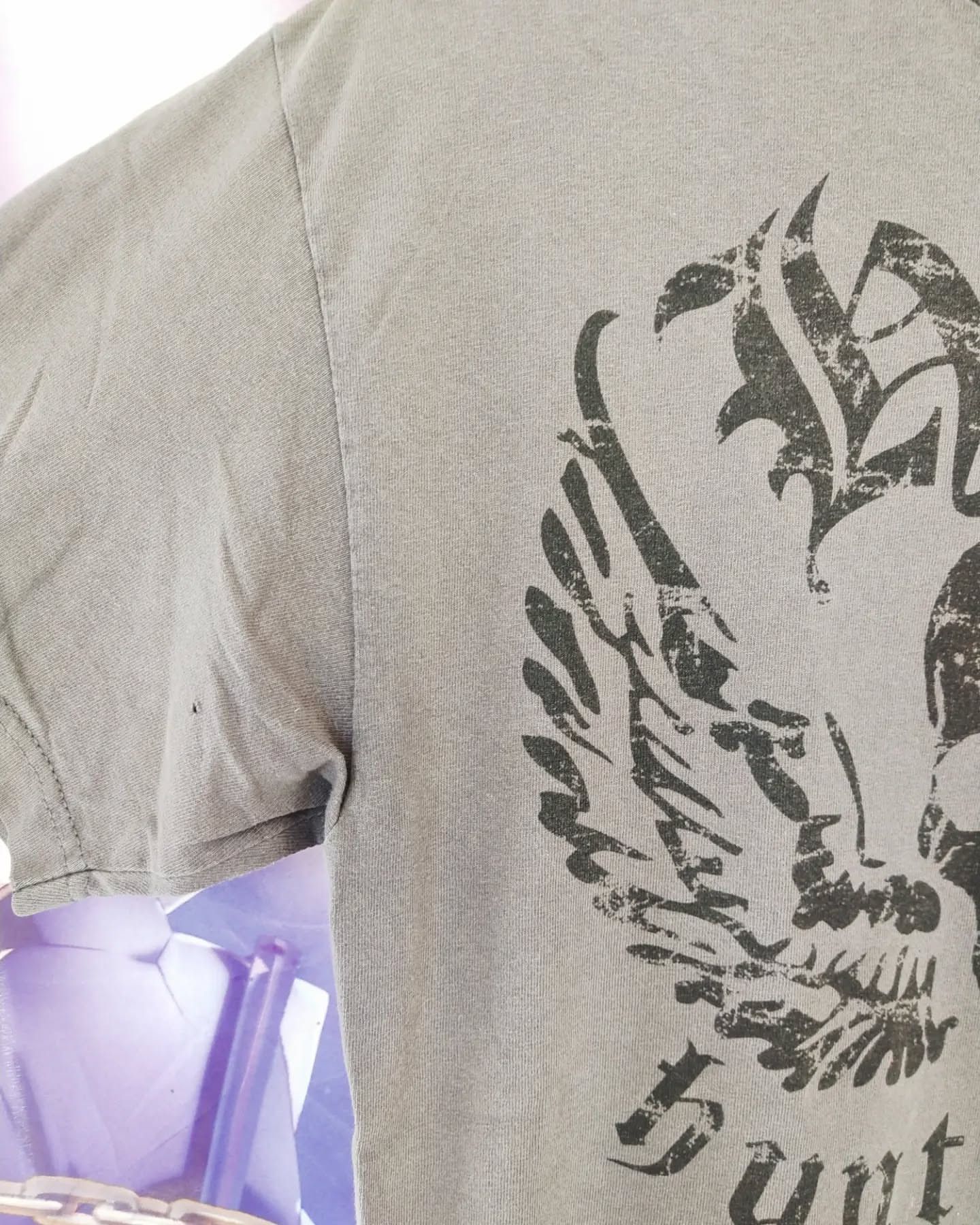 Vintage Hart and Huntington Tattoo Skull Graphic Tee Size US M / EU 48-50 / 2 - 6 Thumbnail