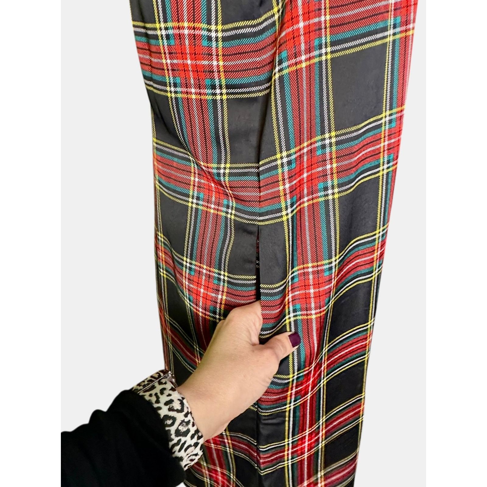 J.Crew J.CREW red green sleeveless shift mini dress size 6 Size M / US 6-8 / IT 42-44 - 11 Thumbnail