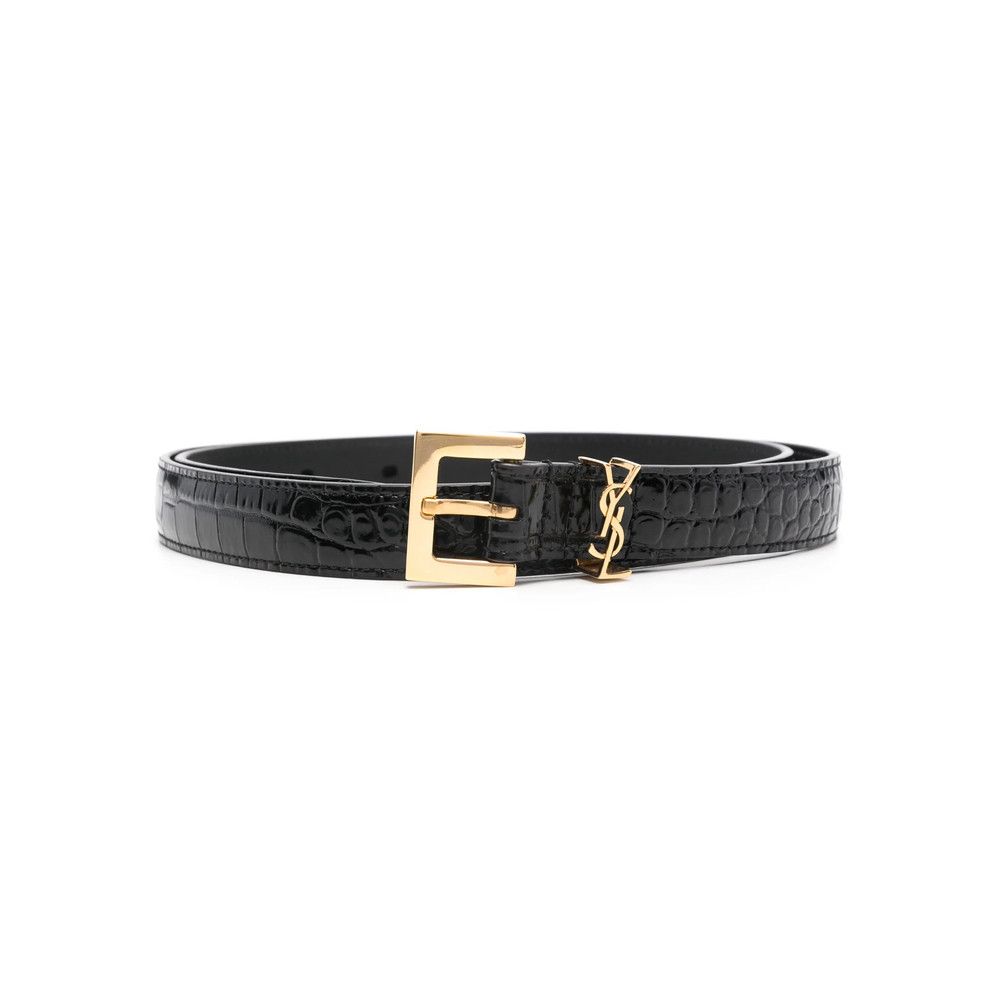 Saint Laurent Paris Saint Laurent BLACK Belts Size ONE SIZE - 1 Thumbnail