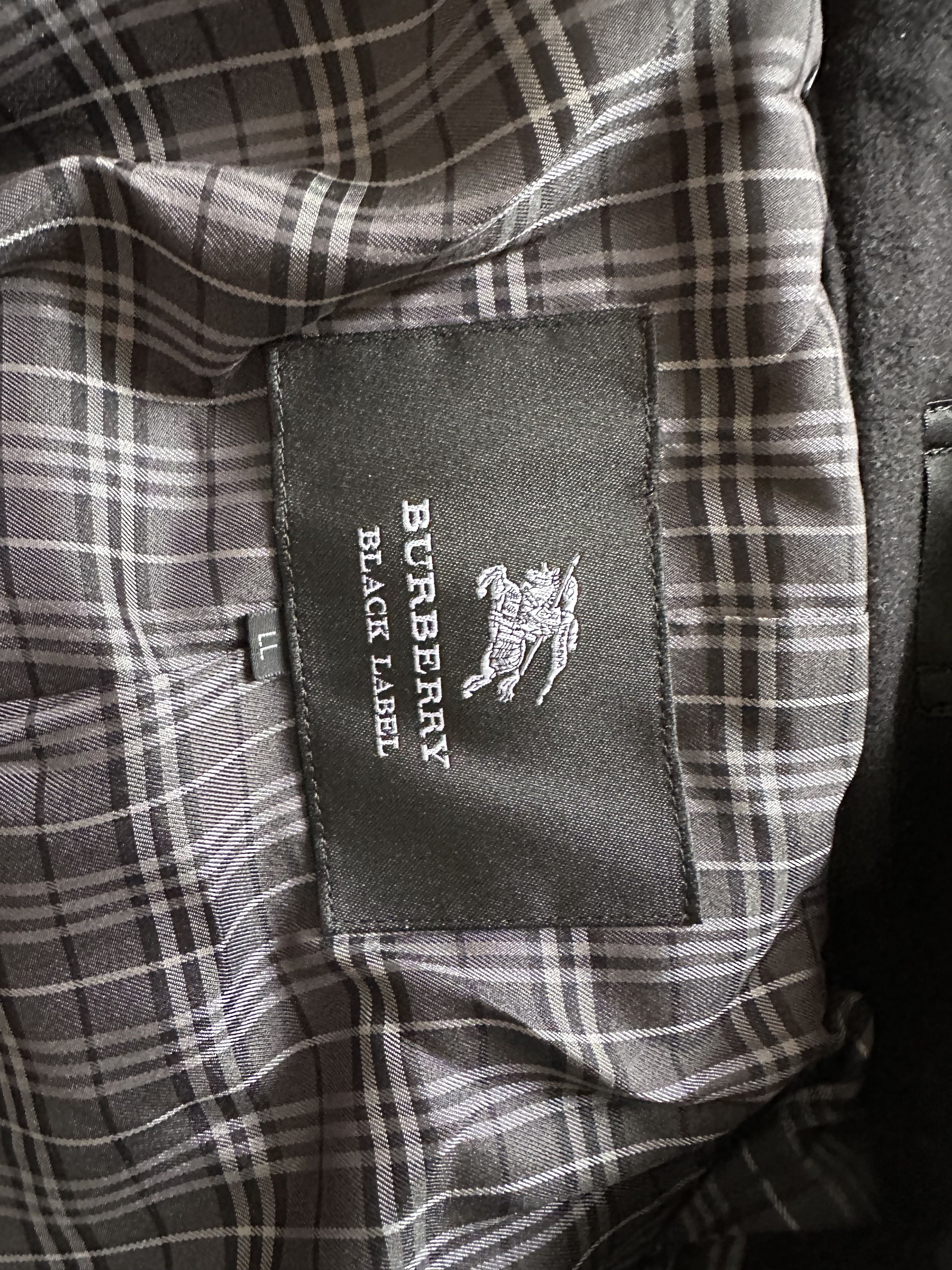 Burberry Burberry black wool coat Size US XXL / EU 58 / 5 - 2 Thumbnail