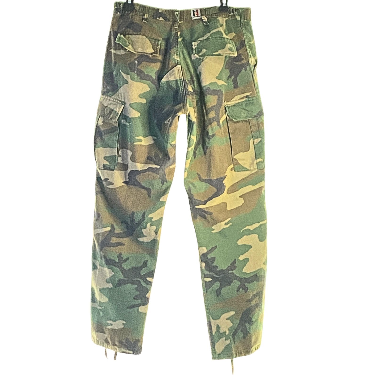 Other Vintage 1980s U.S. Military Camo Cargo Pants Size 34" / US 12 / IT 48 - 2 Thumbnail