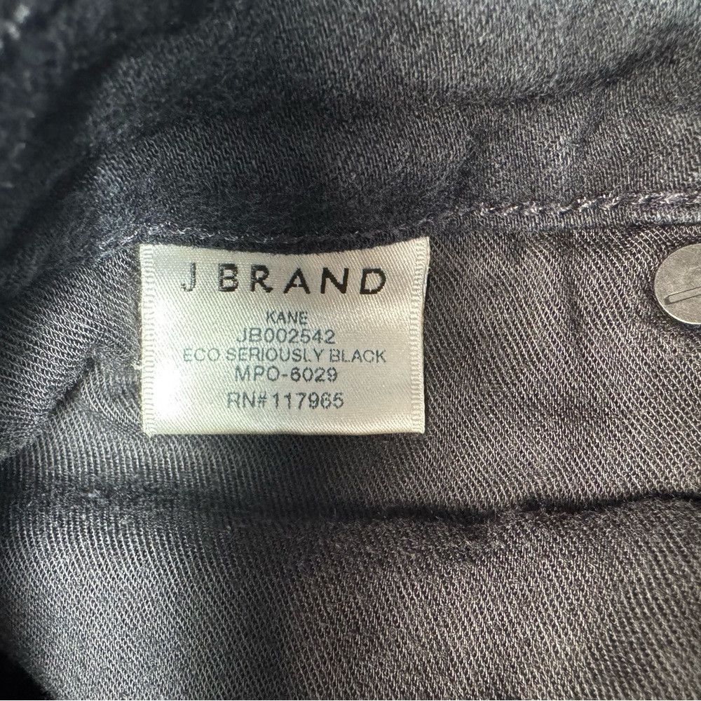 J Brand J Brand Kane Straight Fit Jeans In Eco Seriously Black Size Size US 29 - 7 Thumbnail