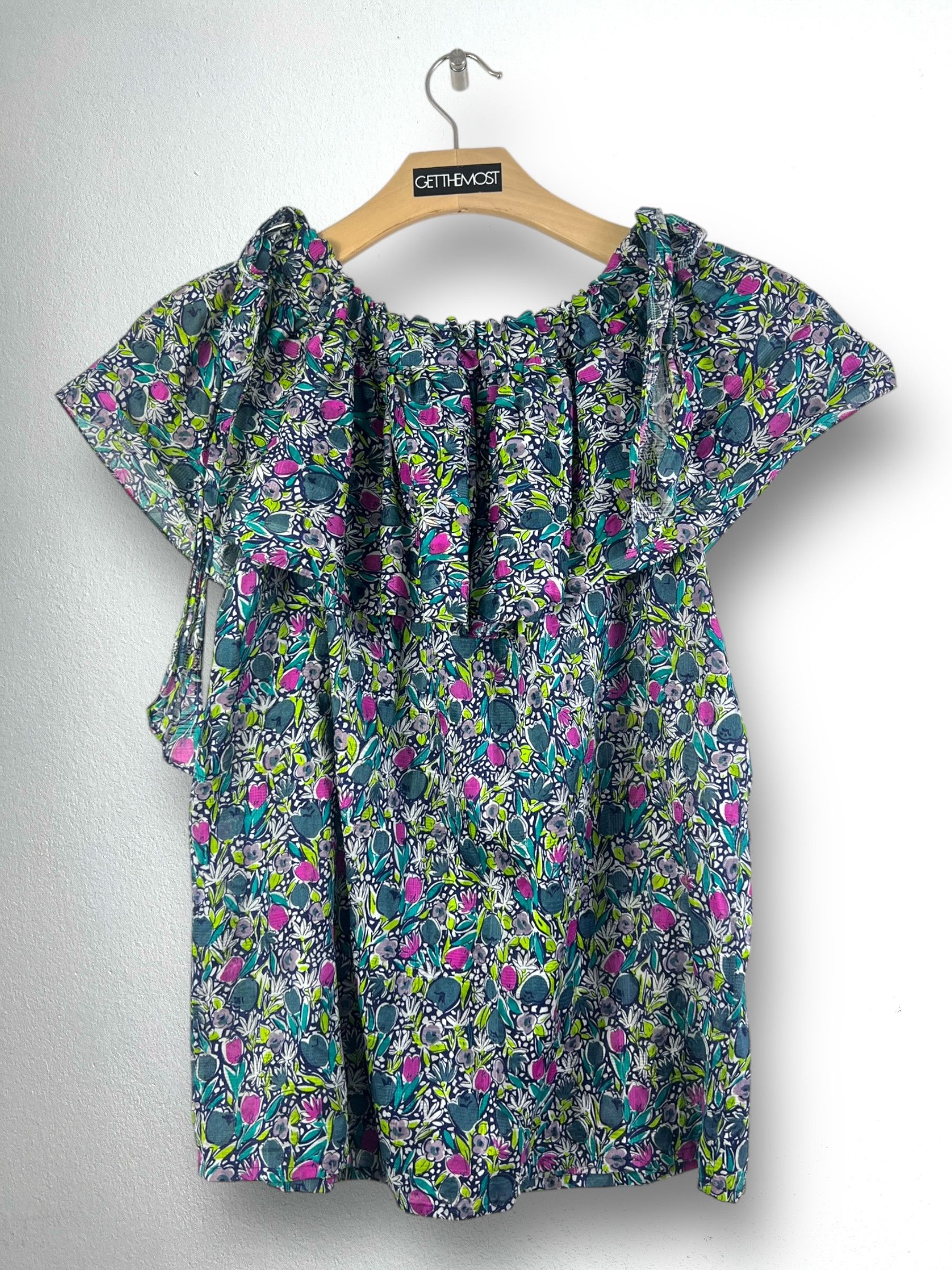 Vintage × Yves Saint Laurent Yves Saint Laurent Chemisiers Sleeveless Blouse (M) GTMP051 Size M / US 6-8 / IT 42-44 - 8 Thumbnail