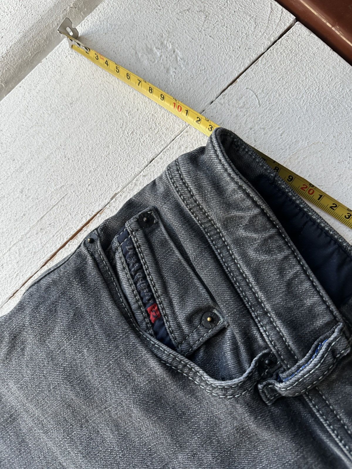 Diesel 🚨 RARE DIESEL MEN DENIM JEANS AVANT GARDE IFSIXWASNINE Y2K Size US 30 / EU 46 - 6 Thumbnail