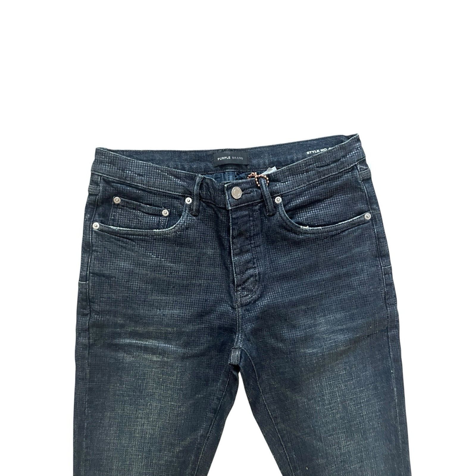 Purple Brand Purple Brand Jeans Mens Slim Fit Blue P001 $295 Size 32/32 Size US 32 / EU 48 - 5 Thumbnail