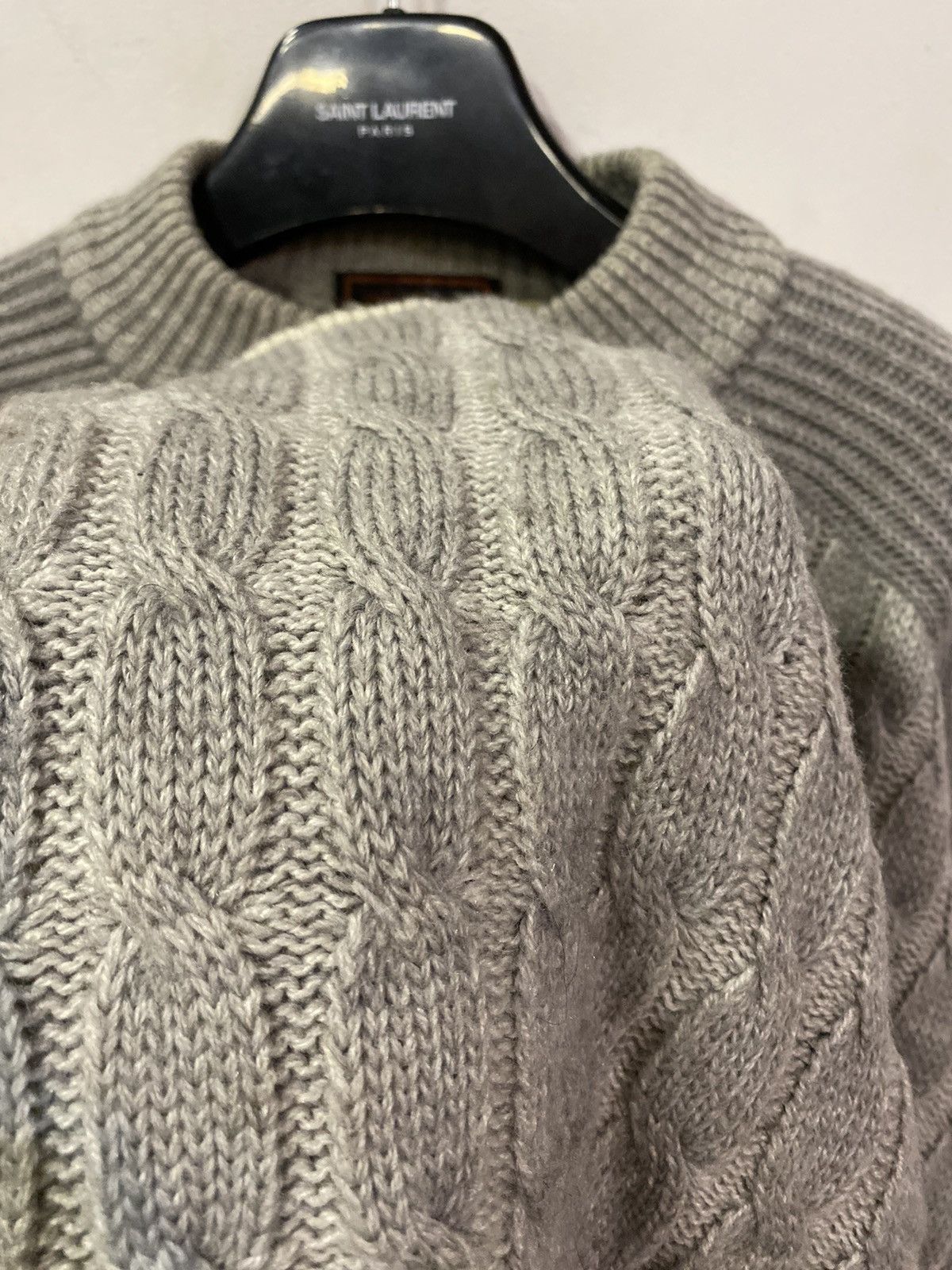 Yves Saint Laurent 80’s Wool YSL Sweater Soft Knit Size US M / EU 48-50 / 2 - 10 Thumbnail