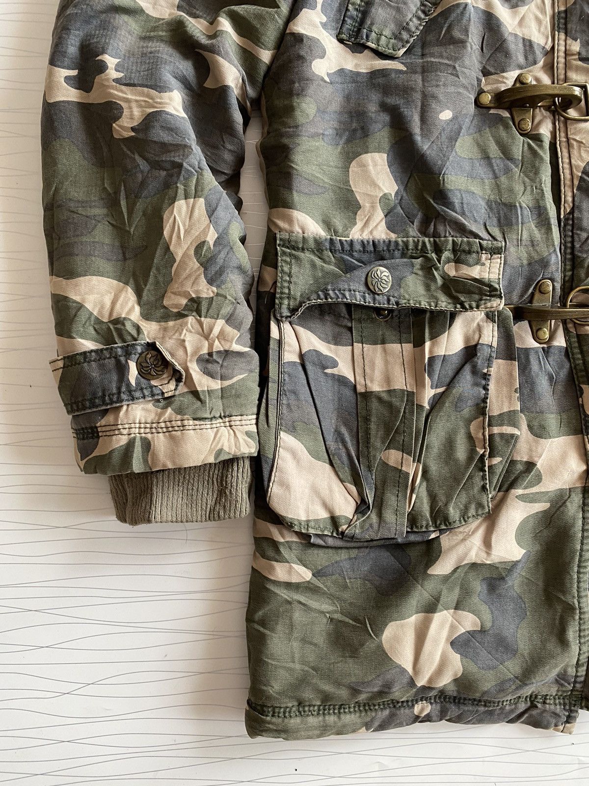 Japanese Brand Upper Freak military parka jackets Size US M / EU 48-50 / 2 - 7 Thumbnail