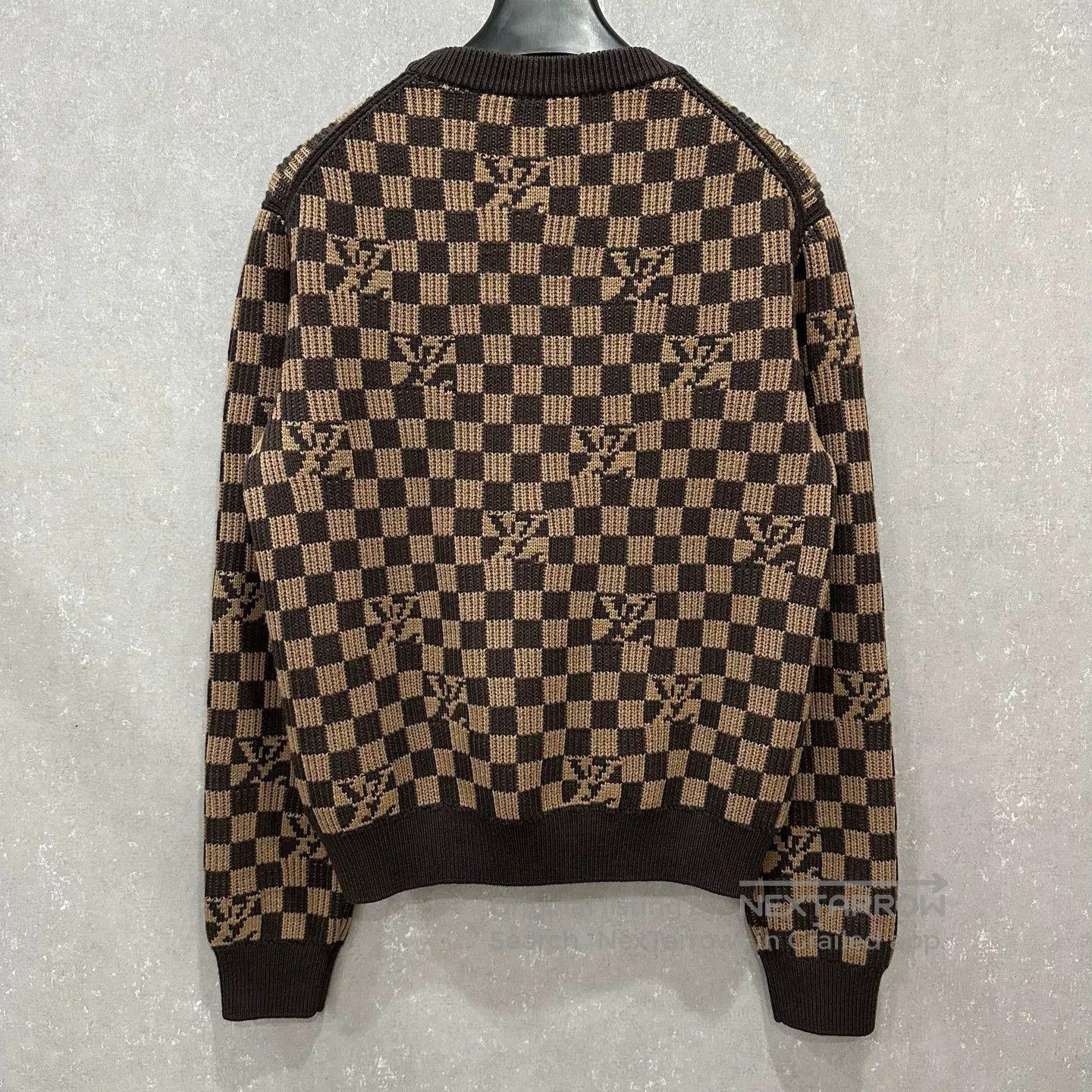 Louis Vuitton Louis Vuitton Checkered Wool Sweater. Size US S / EU 44-46 / 1 - 2 Thumbnail