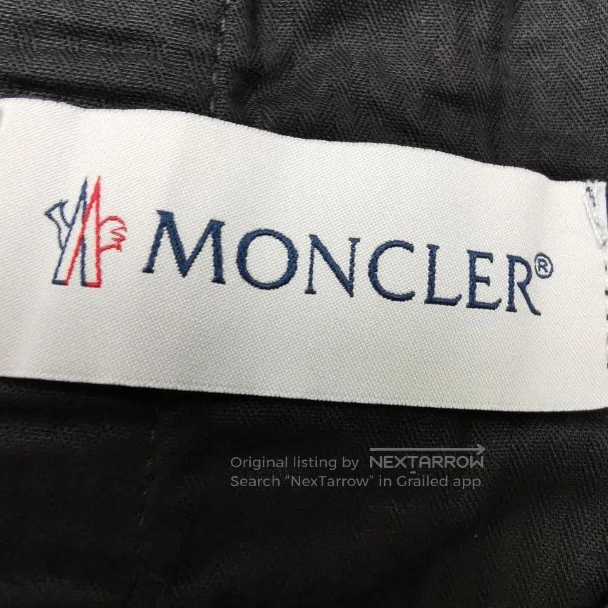 Moncler Moncler Solid Black Straight. Size US 36 / EU 52 - 4 Thumbnail