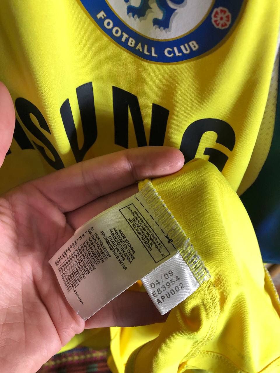 Adidas VINTAGE ADIDAS FC CHELSEA LONDON ENGLAND SOCCER JERSEY RETRO Size US XL / EU 56 / 4 - 5 Thumbnail