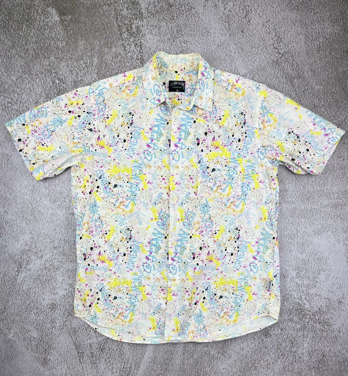 Stussy Stussy Shirt Made in Usa💥Rare Size US M / EU 48-50 / 2 - 1 Thumbnail