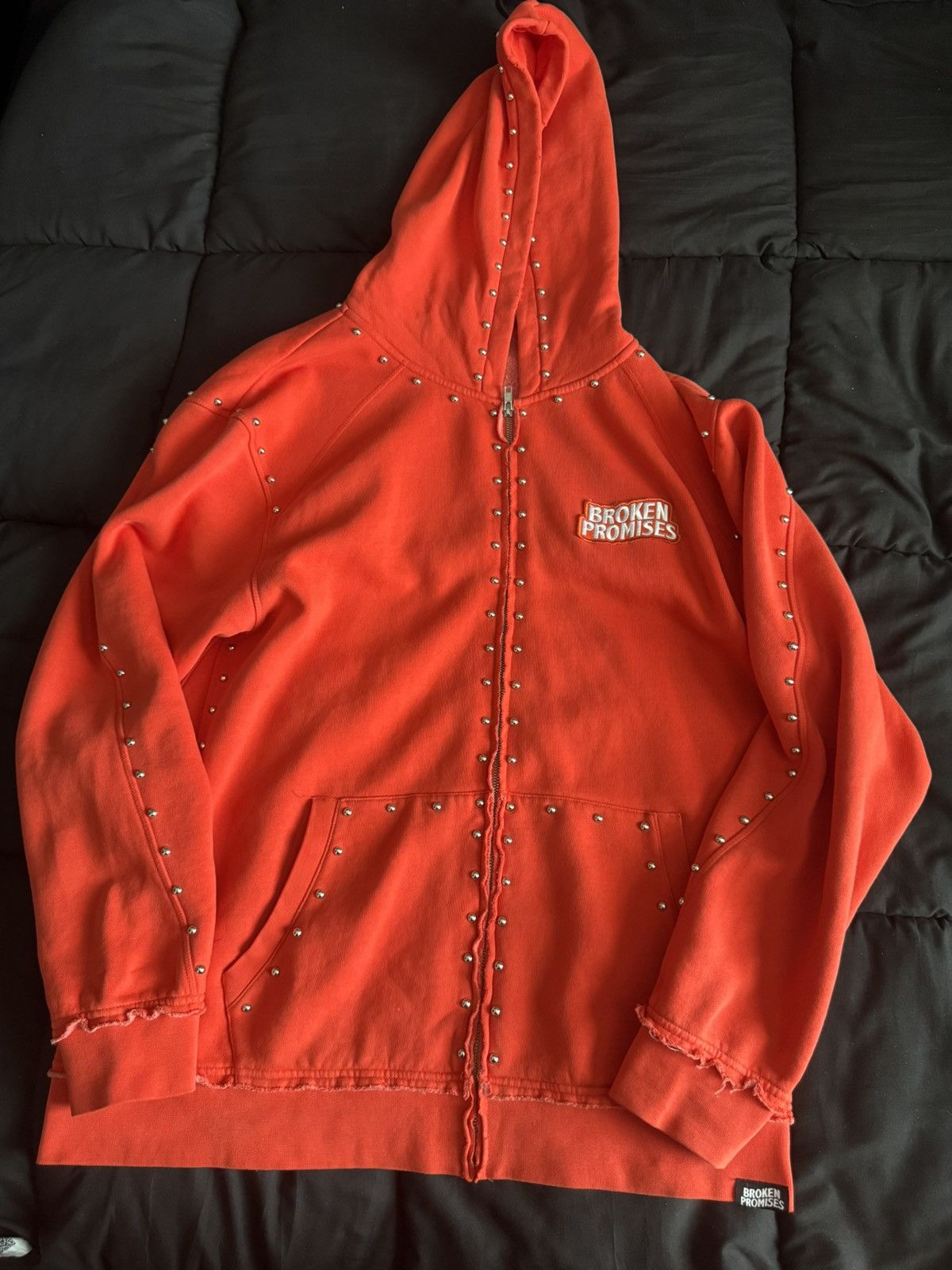 Broken Promises Co. Broken Promises Studded Zip Up Size US XL / EU 56 / 4 - 1 Thumbnail