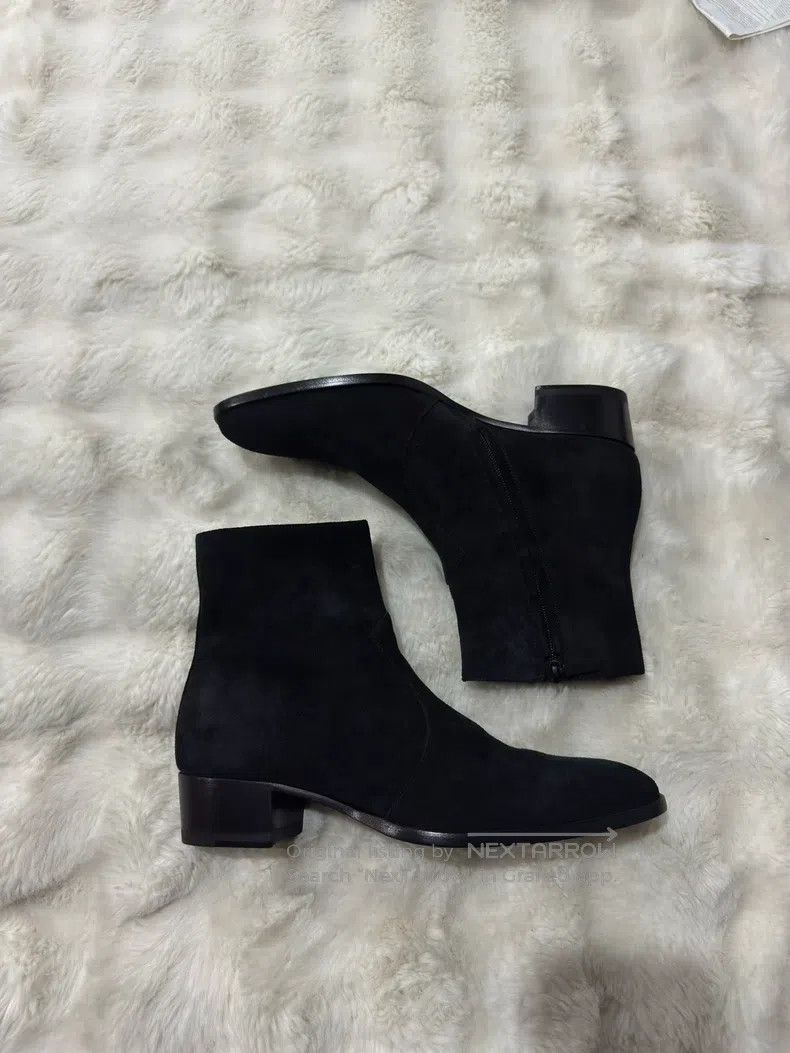 Saint Laurent Paris Saint Laurent Paris Suede Men's Boots Size US 10 / EU 43 - 8 Thumbnail