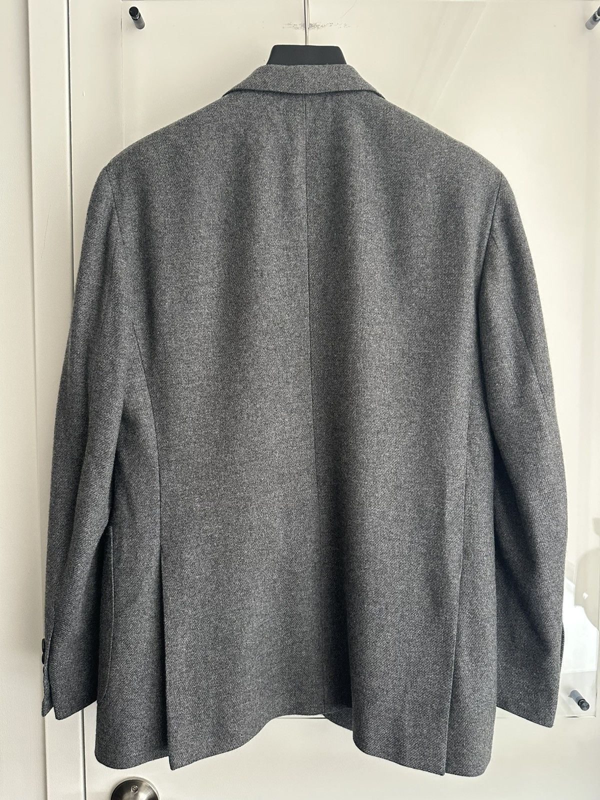 Caruso 100% Cashmere Notch Lapel Blazer Size 42R - 2 Thumbnail