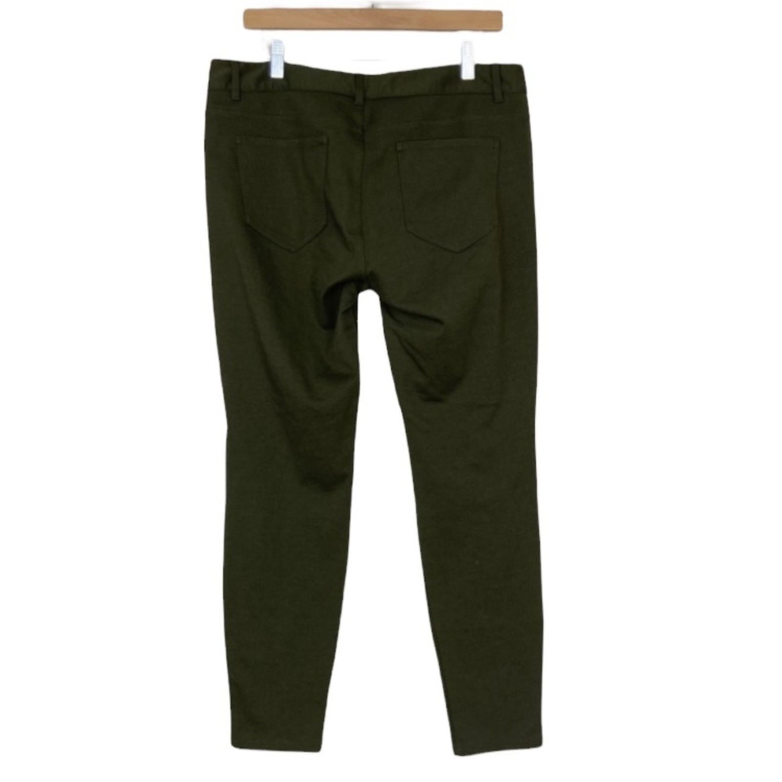 Other Soho New York & Company Green Stretch Pants Sz 12 Size 34" / US 12 / IT 48 - 2 Thumbnail