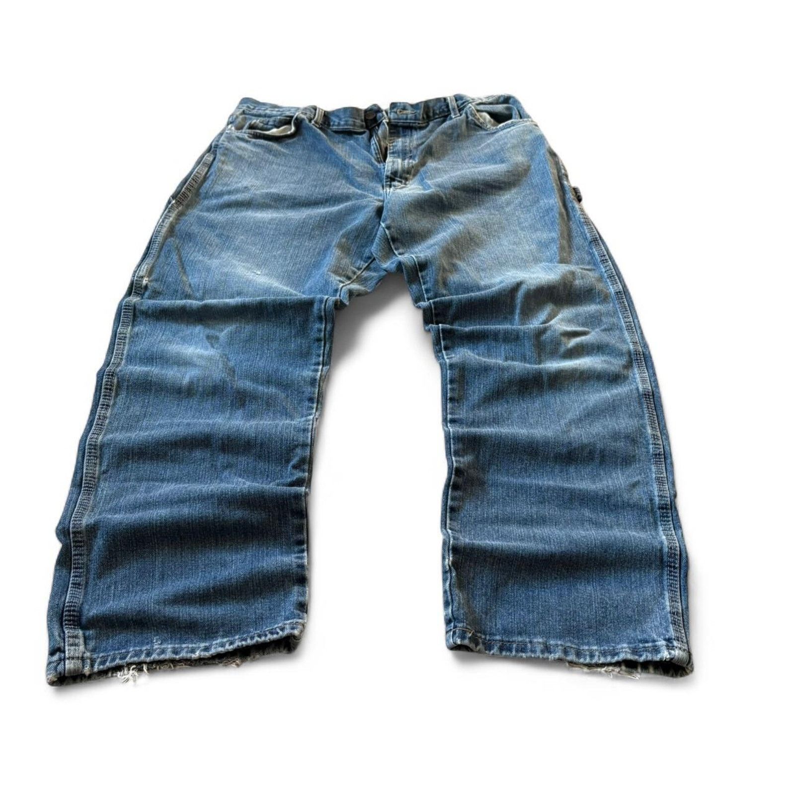 Dickies 90s vintage distressed dickies carpenter jeans size 38x30 Size US 38 / EU 54 - 1 Thumbnail