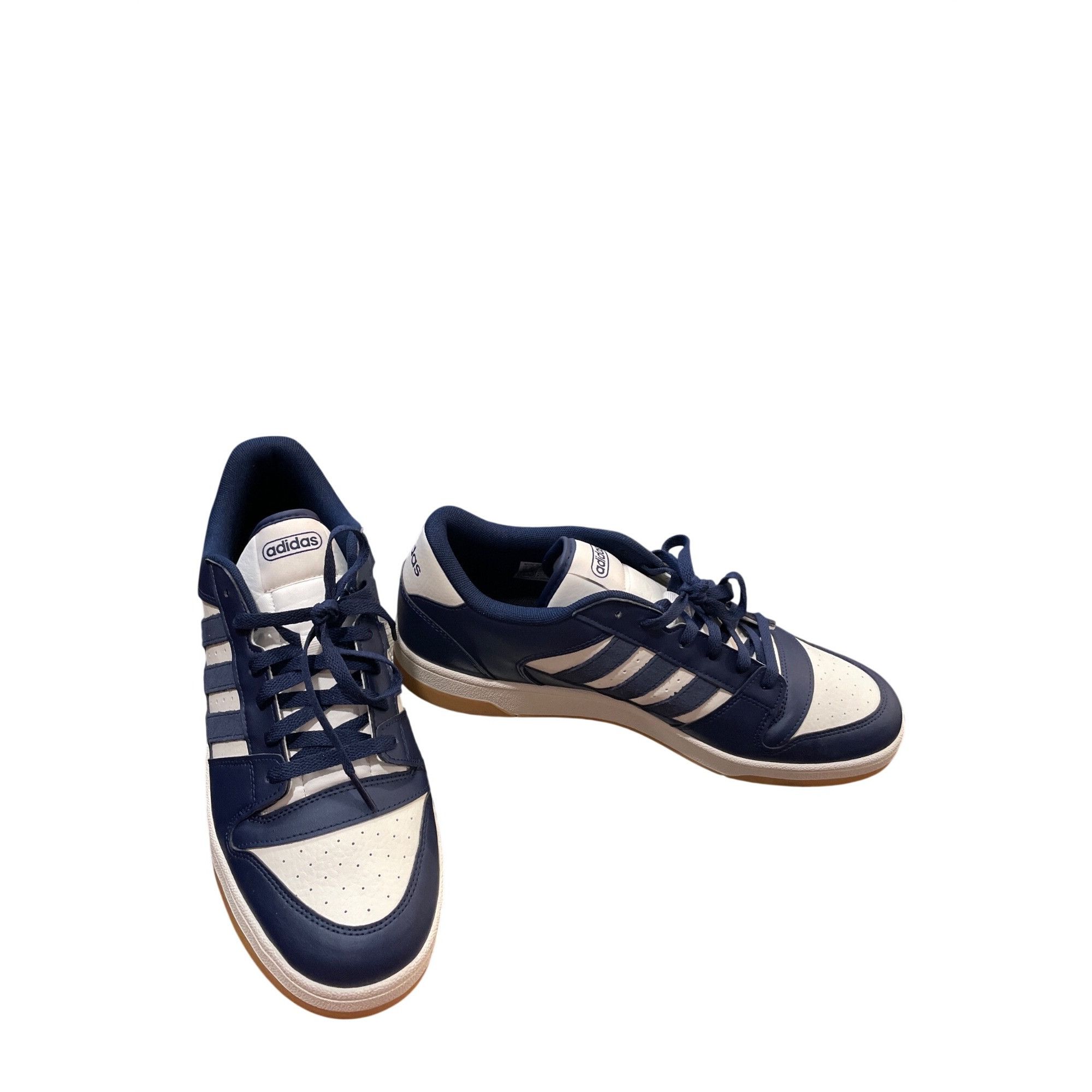 Adidas Adidas Break Start mens navy white gum low top sneakers sz 1 Size US 13 / EU 46 - 1 Thumbnail