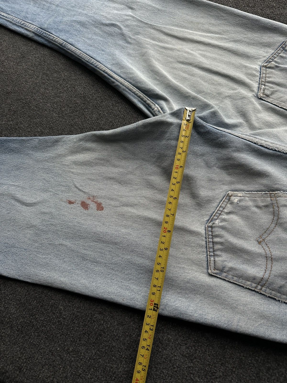 Levi's ORANGE TAB🚨VNTG 90s Levis Jeans LEGEND y2k Light Wash Denim Size US 34 / EU 50 - 18 Thumbnail