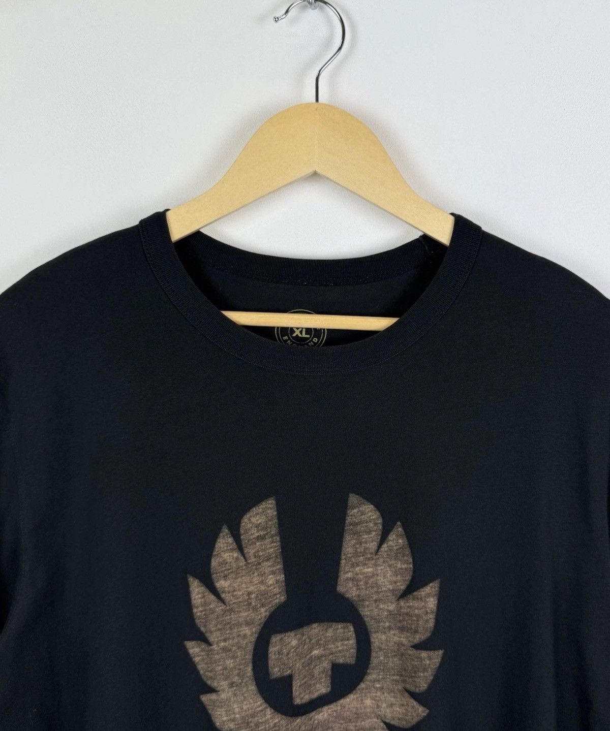 Belstaff Belstaff England Big Logo Graphic T-shirt Gray Short Sleeve Size US XL / EU 56 / 4 - 3 Thumbnail