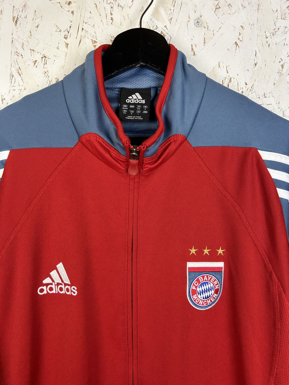 Adidas 00s Adidas Bayern Munich 2005/06 Track Jacket Munchen ~L Size US L / EU 52-54 / 3 - 2 Thumbnail