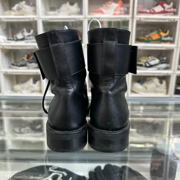 Louis Vuitton Louis Vuitton Wonderland Black Lace-Up Martin Boots -2508 Size US 5 / IT 35 - 3 Thumbnail