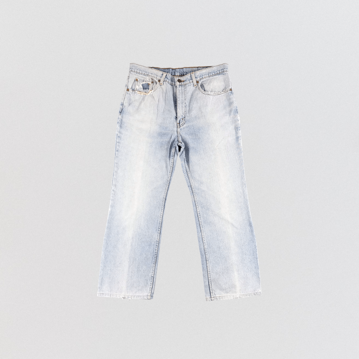 image of 90's Levis 502 Jeans-Jm345 in Blue, Men's (Size 35)