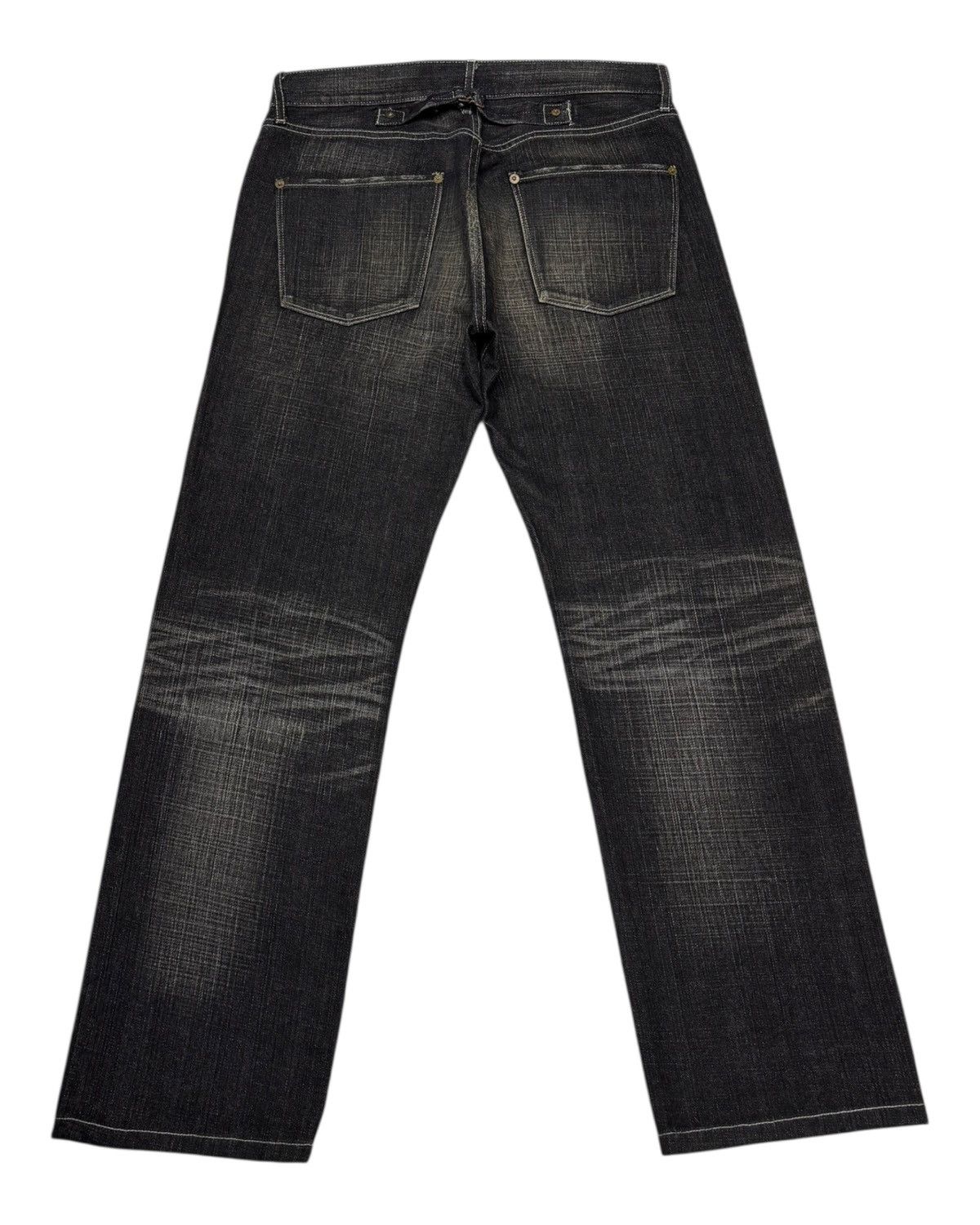 Y-3 Yohji Yamamoto Y3 Adidas Black Vintage Classic Denim Jeans Size US 32 / EU 48 - 2 Thumbnail