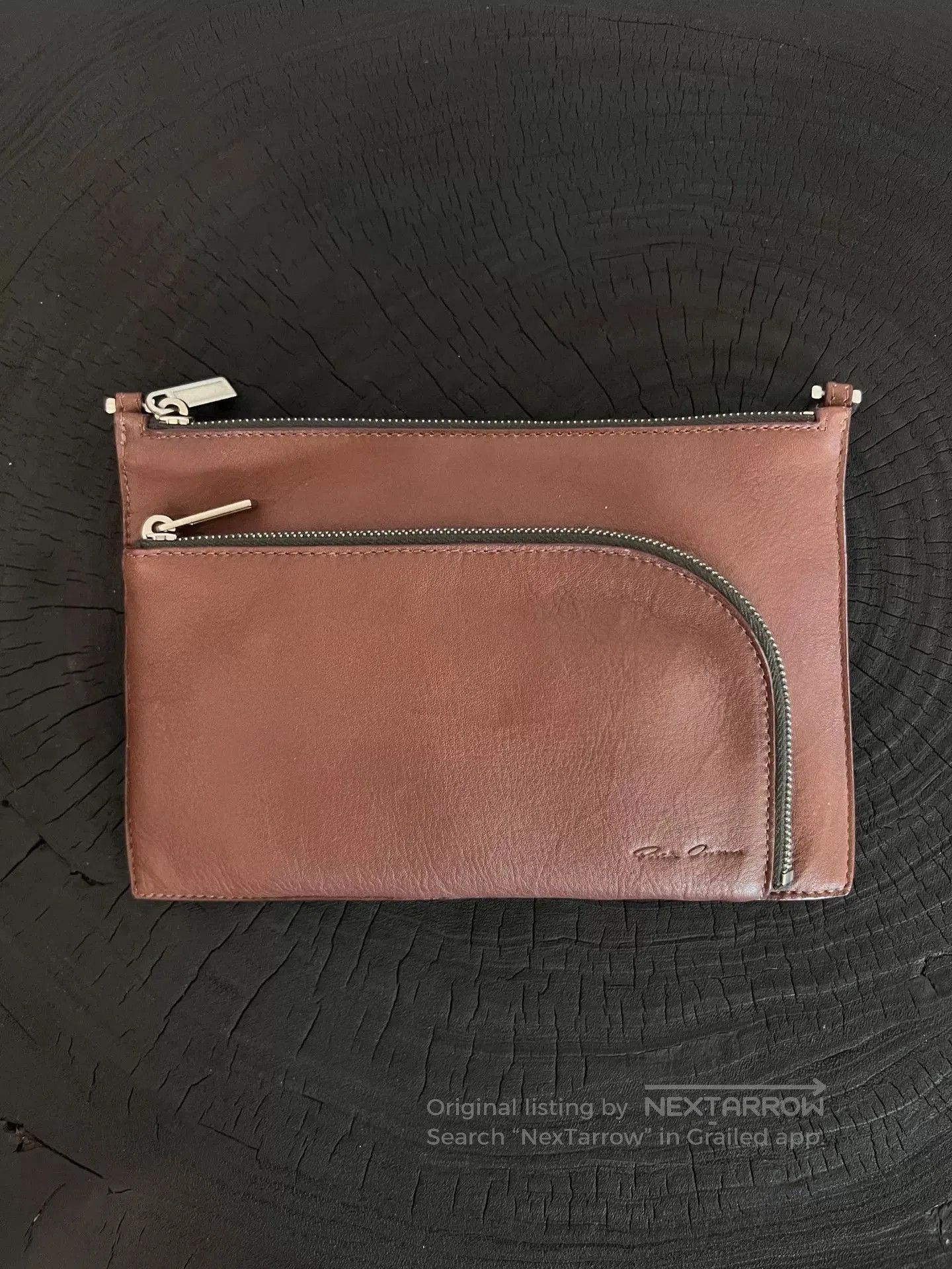 Rick Owens Rick Owens Red Cowhide Crossbody Bag. Size ONE SIZE - 4 Thumbnail
