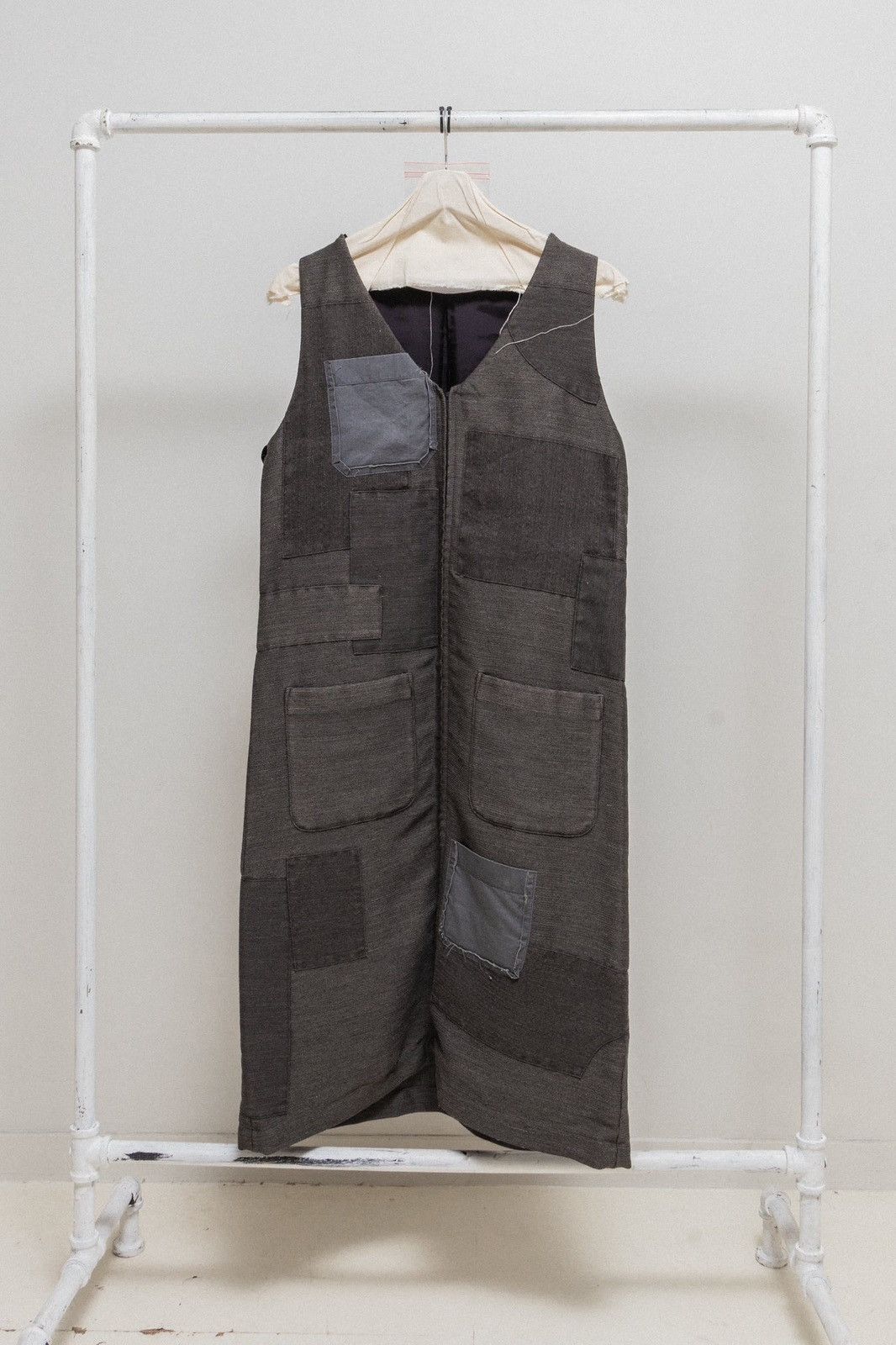 Undercover FW02 “Witch’s cell division” Transformable patchwork vest Size M / US 6-8 / IT 42-44 - 1 Thumbnail
