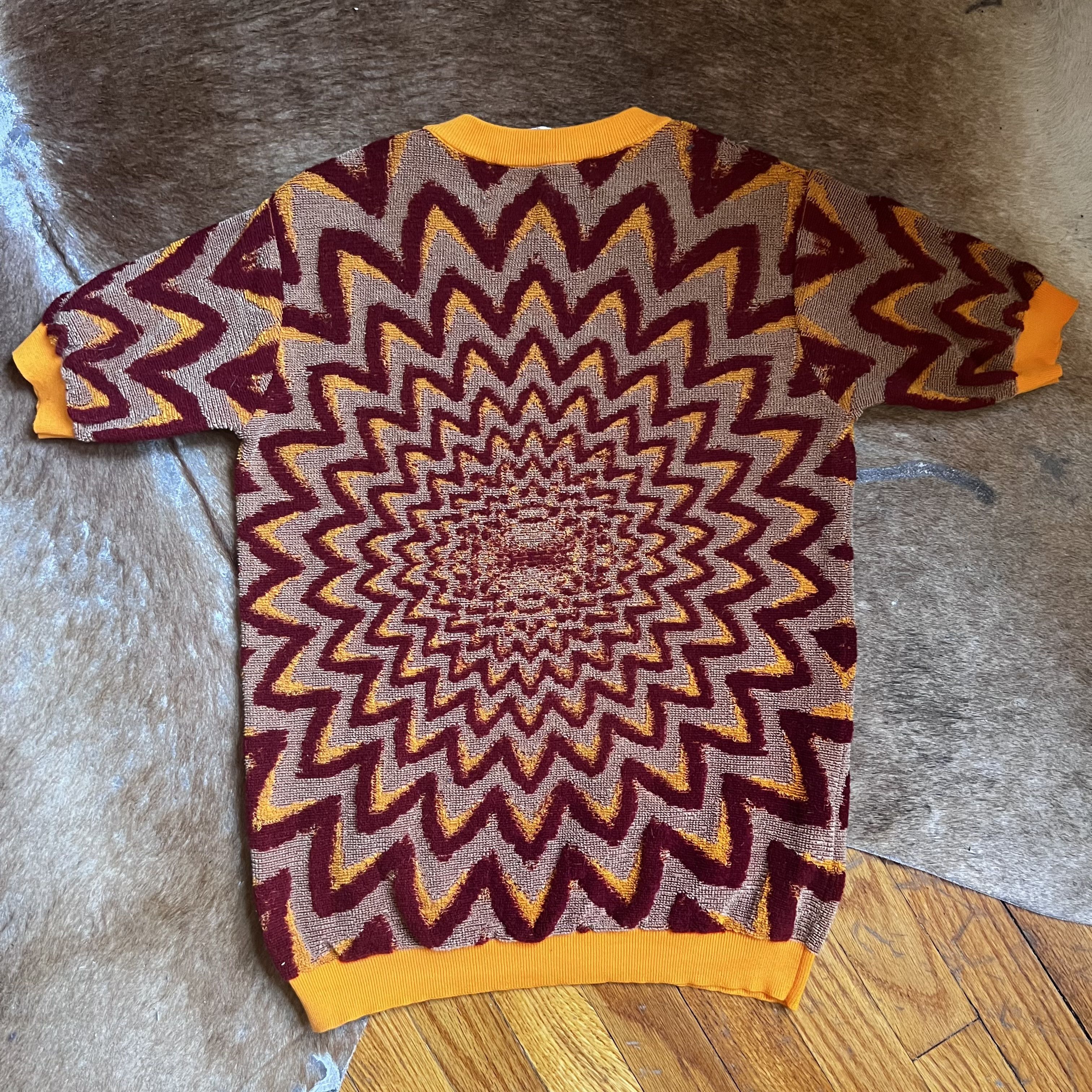 Marni Spiral Pattern Knit Shirt Size US S / EU 44-46 / 1 - 2 Thumbnail