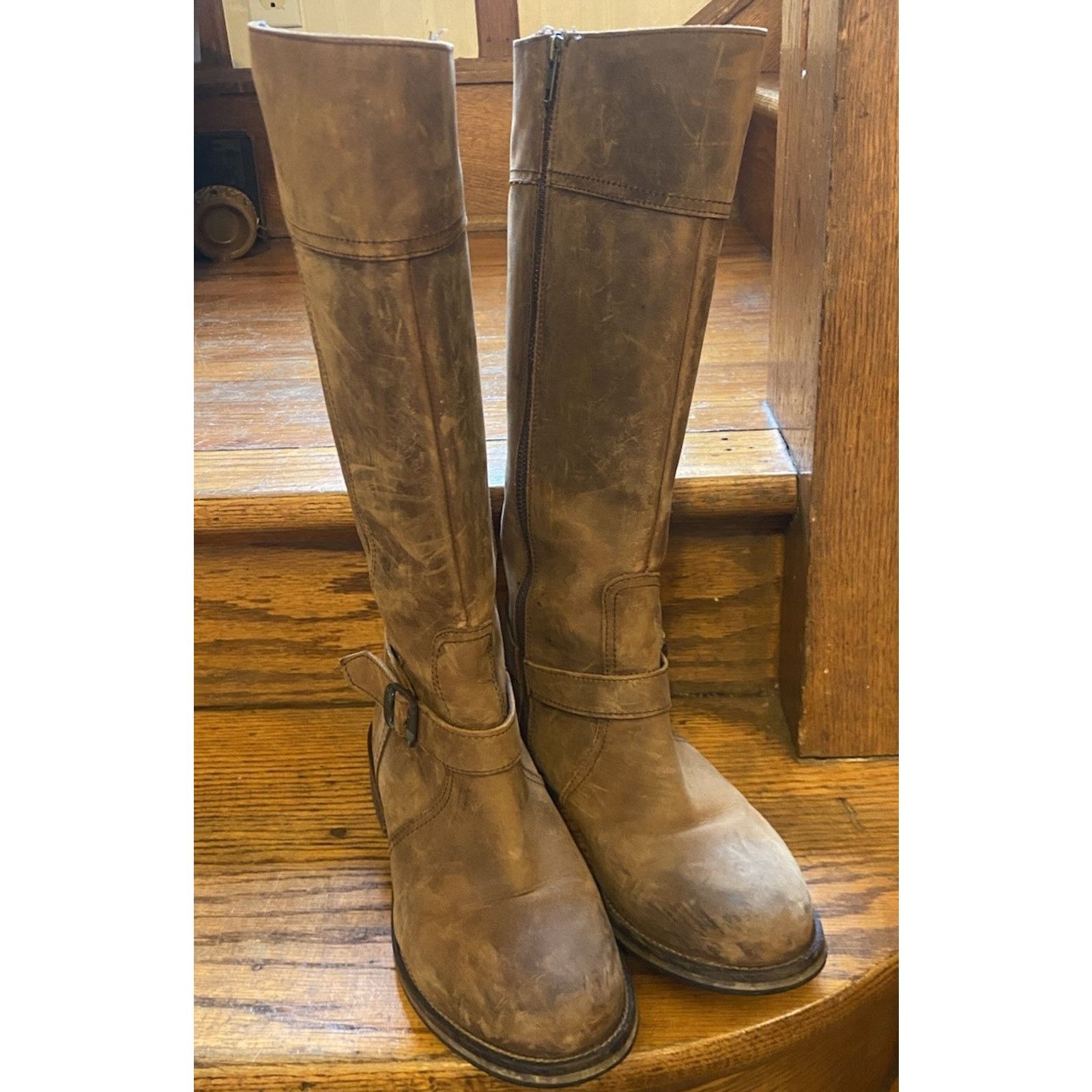 Wolverine Wolverine Ridingvtall Knee Brown Leather Boots Women’s 9.5 Size US 9.5 / IT 39.5 - 2 Thumbnail
