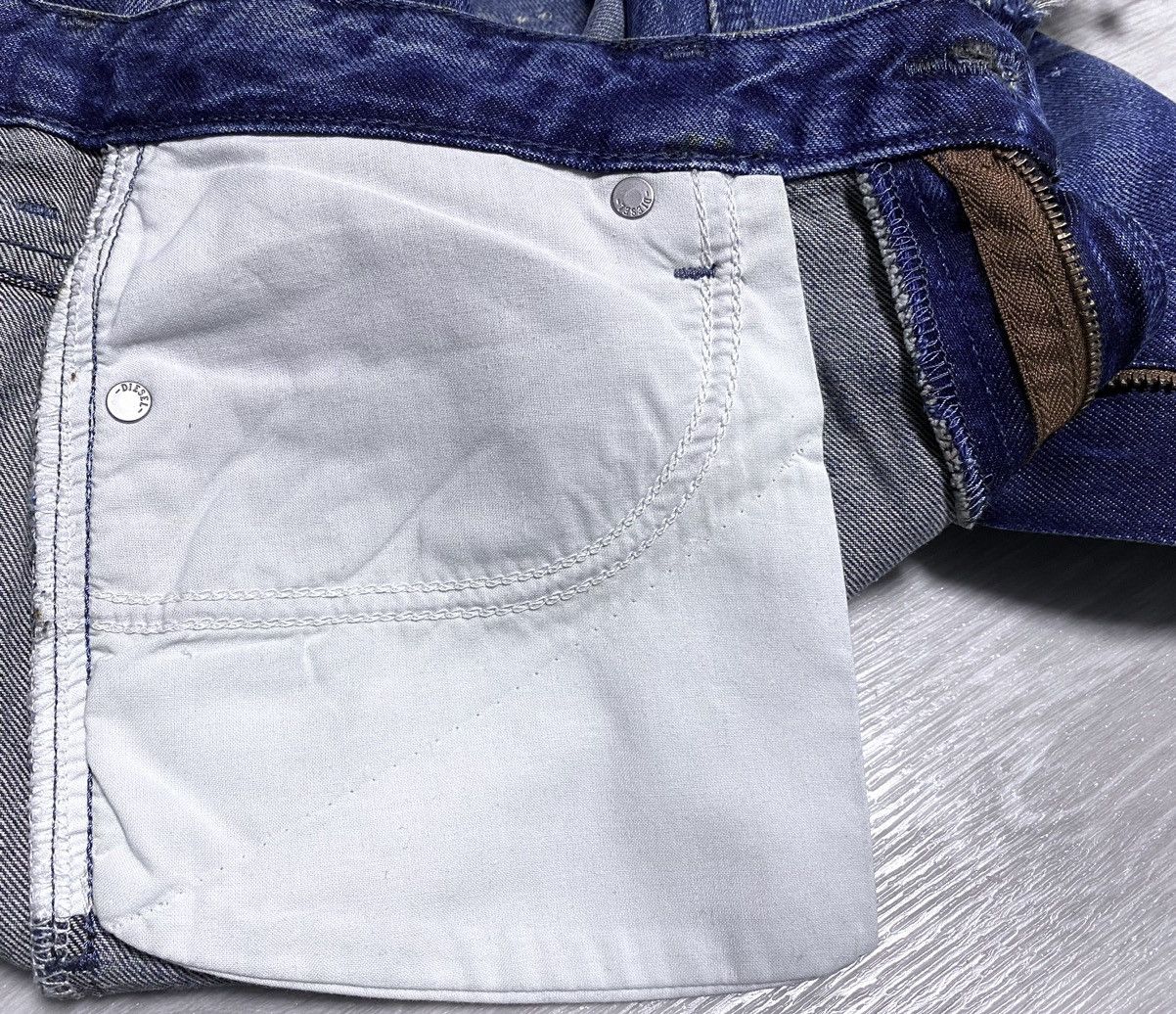 Diesel Diesel Industry Rizzo Washed Distressed Torn Jeans Denim Size 26" / US 2 / IT 38 - 21 Thumbnail