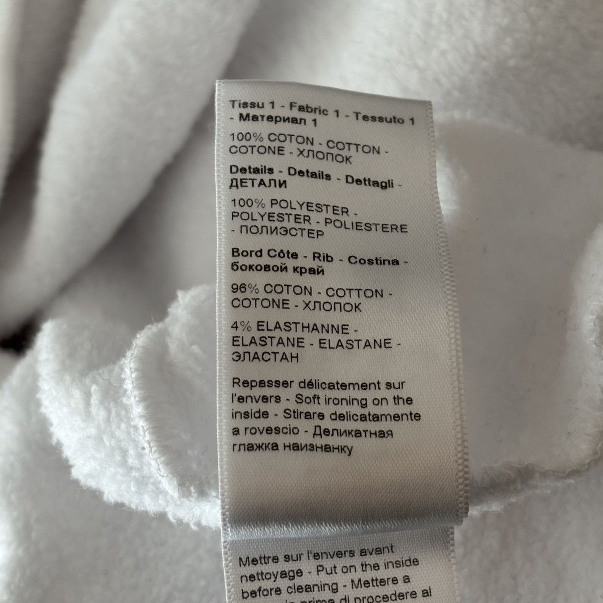 Lanvin Eusebio White Hoodie Size XL