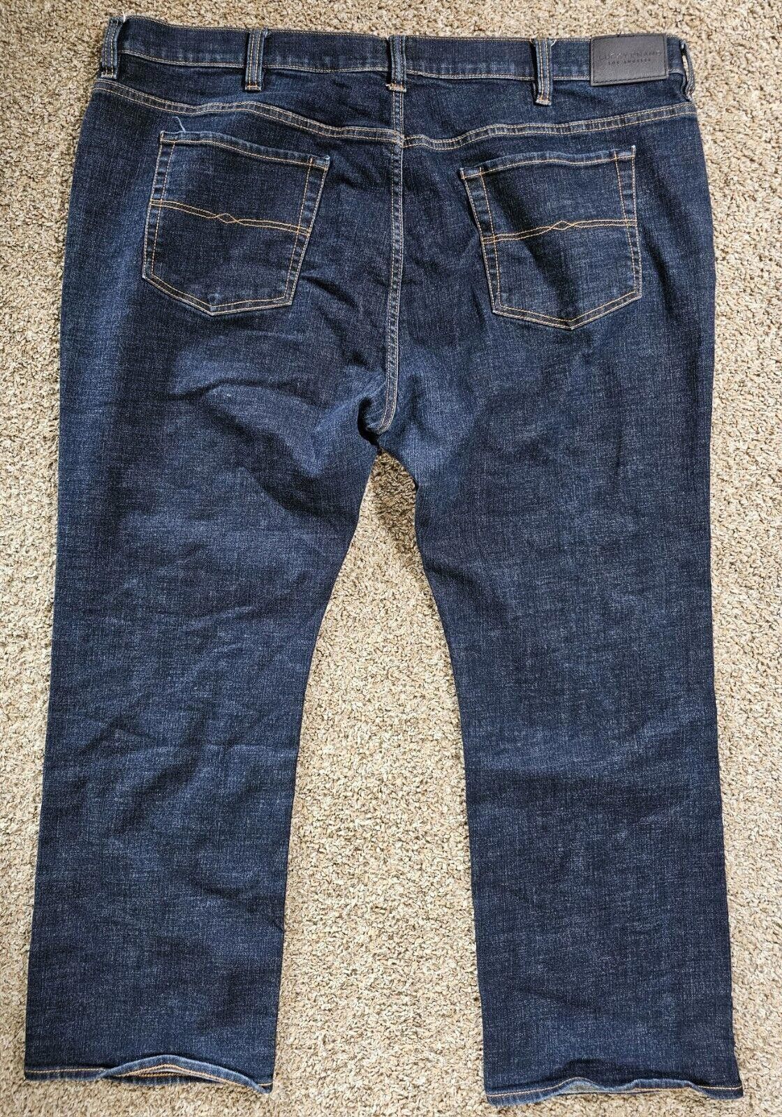 Lucky Brand Lucky Brand 46x29 Tag 46/32 Jeans 181 Relaxed Straight Blue Size US 44 / EU 60 - 8 Thumbnail
