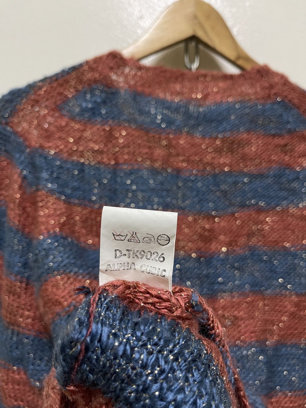 Vintage × Yves Saint Laurent Yves Saint Laurent Tricots Striped Jumper Size US S / EU 44-46 / 1 - 15 Thumbnail