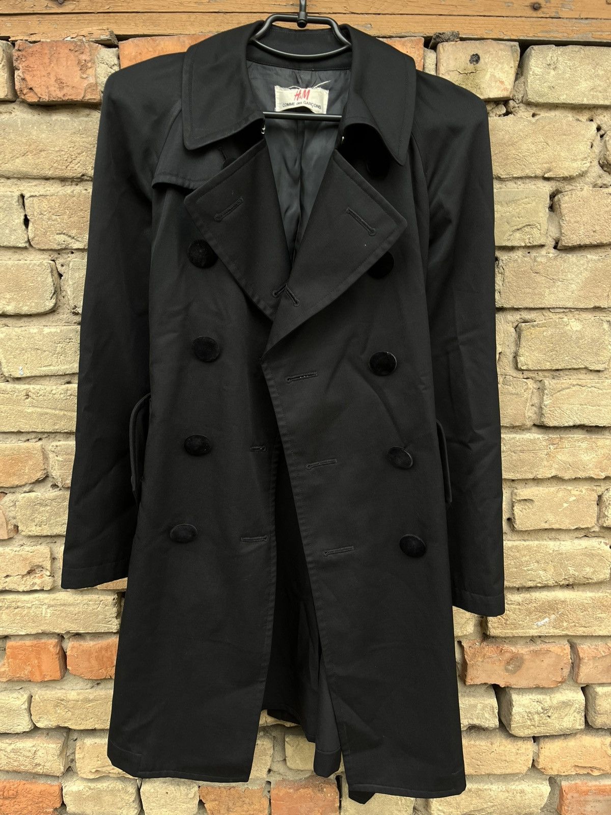 Comme des Garçons x H&M Wool Vintage Trench Coat CDG
