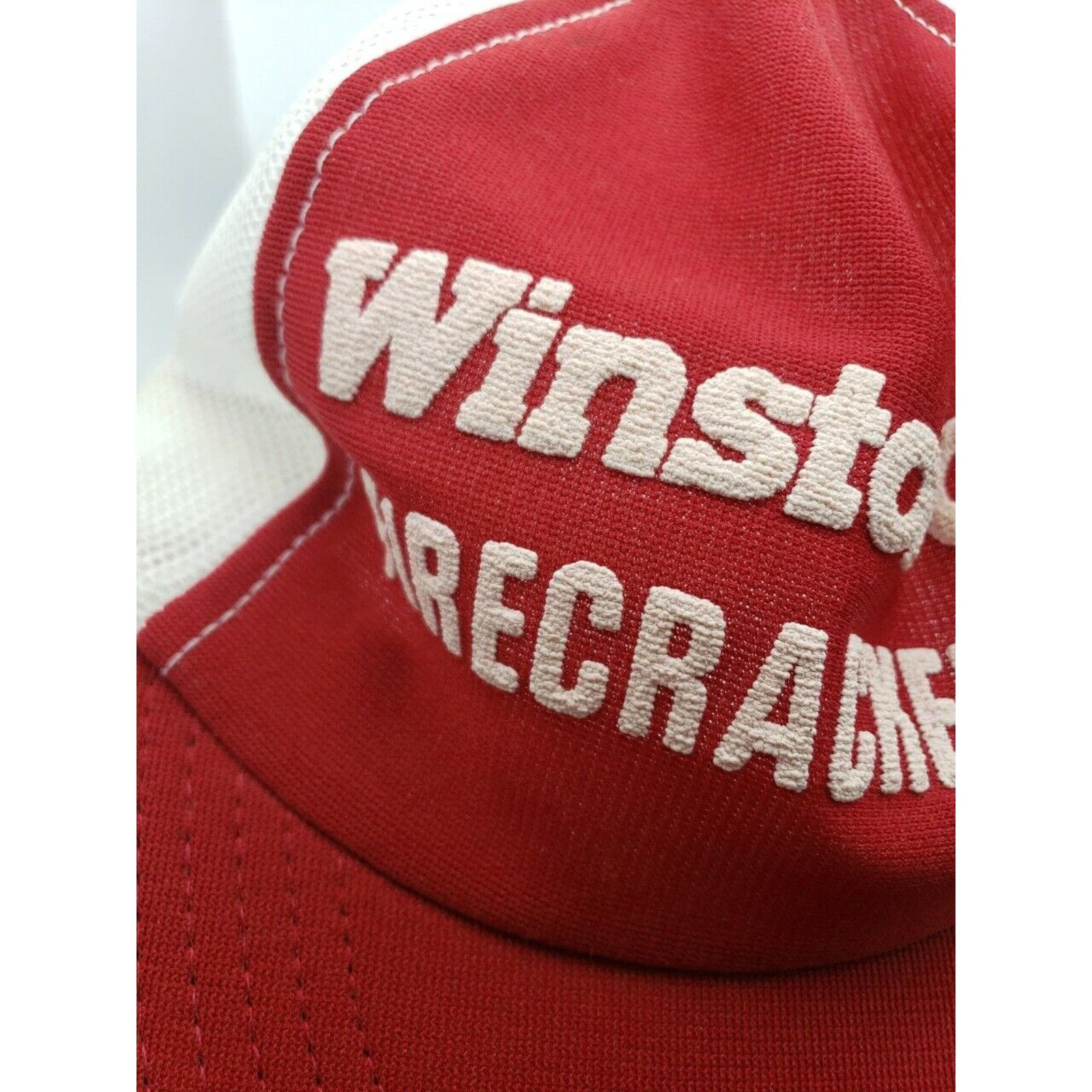 Other 70s 80s Winston Cup Firecracker 400 NASCAR Truckers Hat USA Size ONE SIZE - 13 Thumbnail