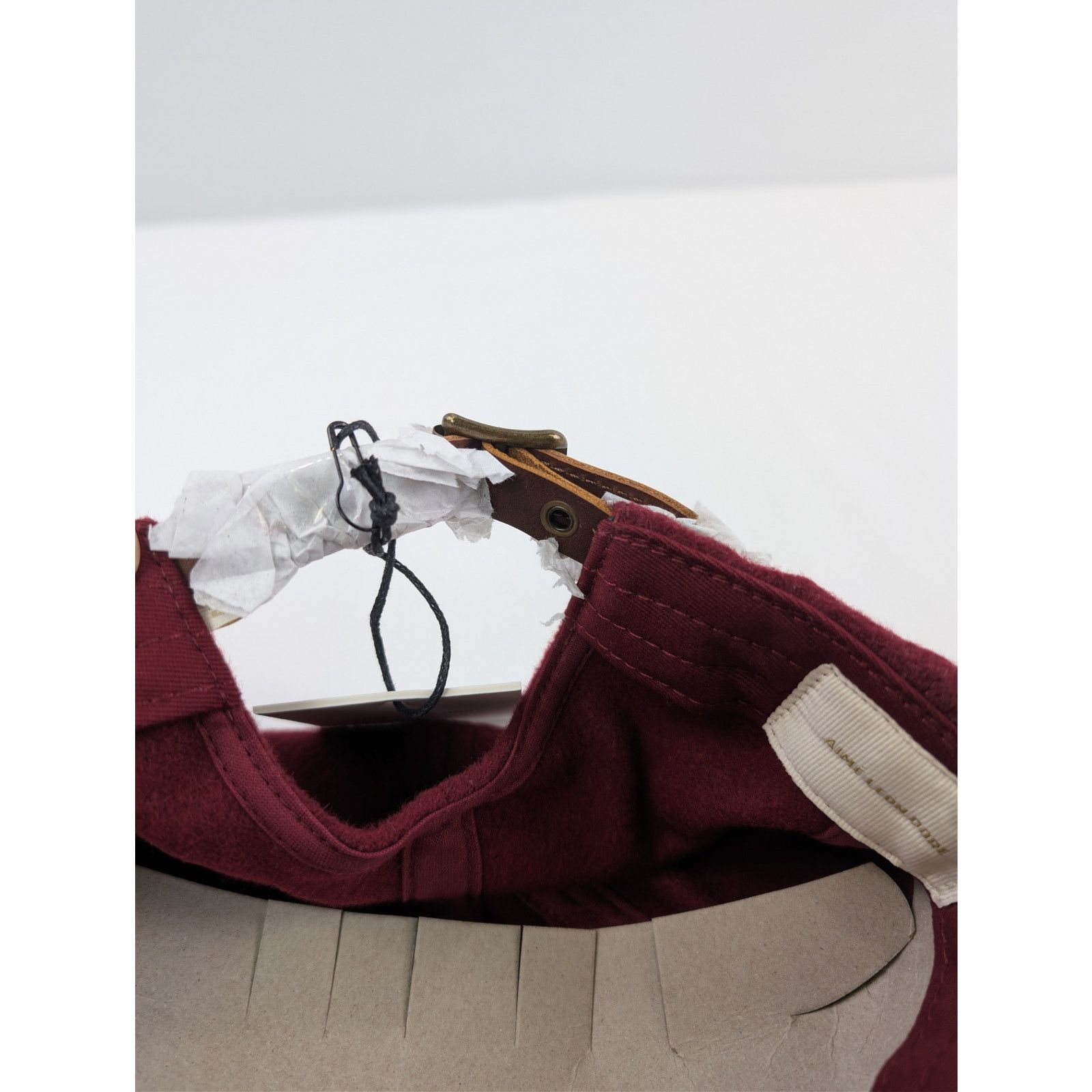 Aime Leon Dore o1rshd1 Size: OS / Bullion Patch Hat Beanie Cap / Hat Merlot Size ONE SIZE - 12 Thumbnail