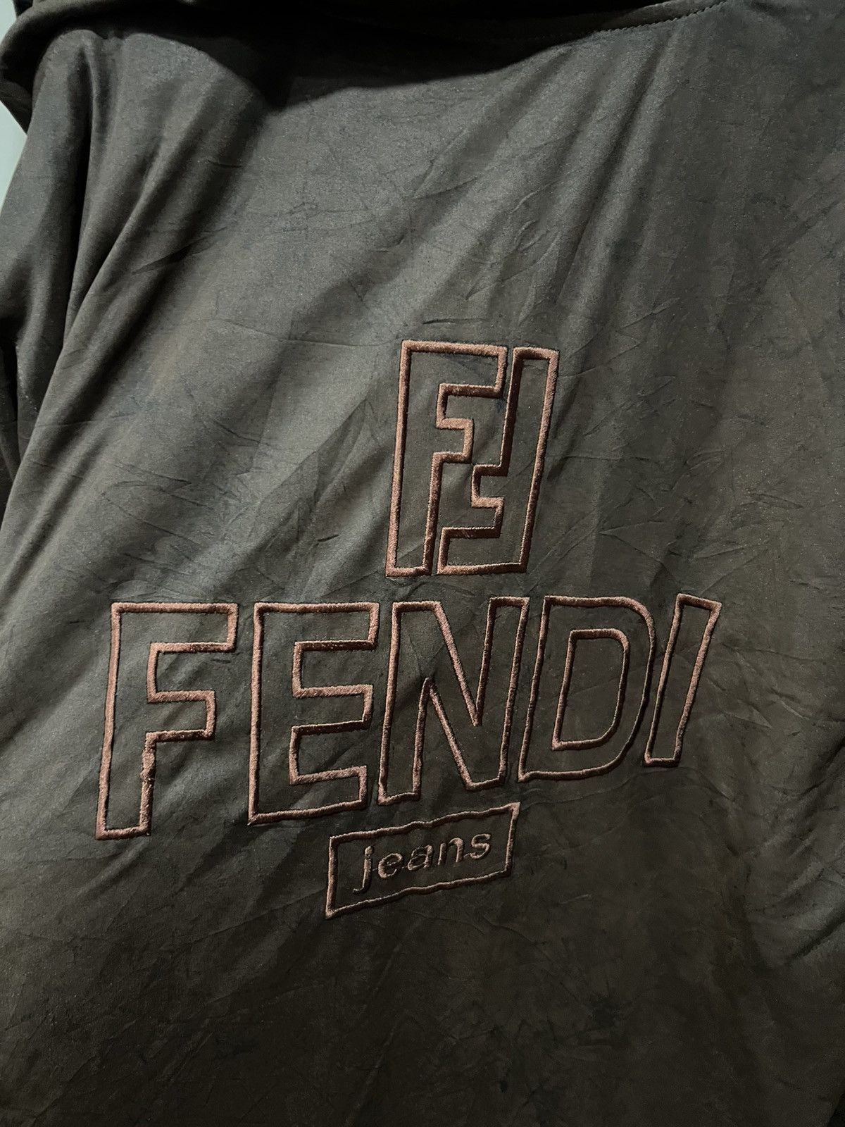 Fendi FENDI reversible jacket monogram/big logo design Size US XXL / EU 58 / 5 - 12 Thumbnail