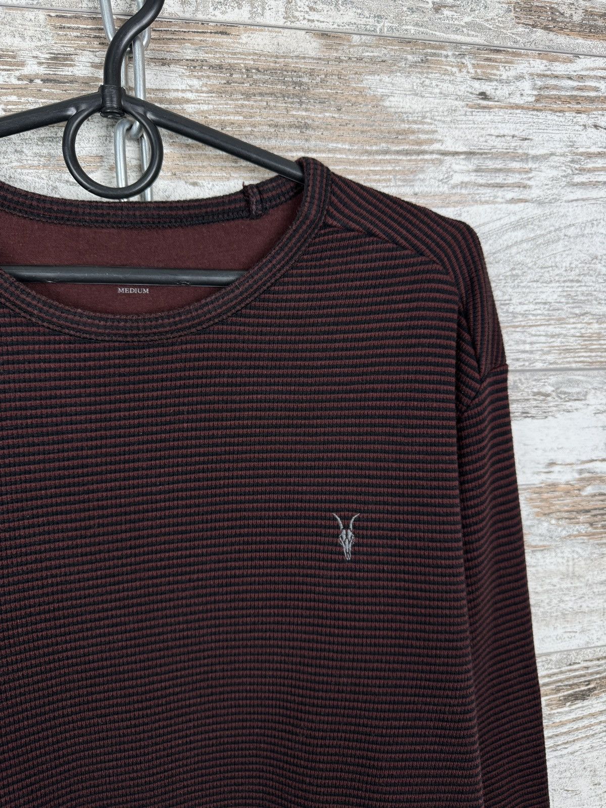 Allsaints Mens AllSaints RIFT LS CREW longsleeve T-shirt avant garde Size US M / EU 48-50 / 2 - 4 Thumbnail