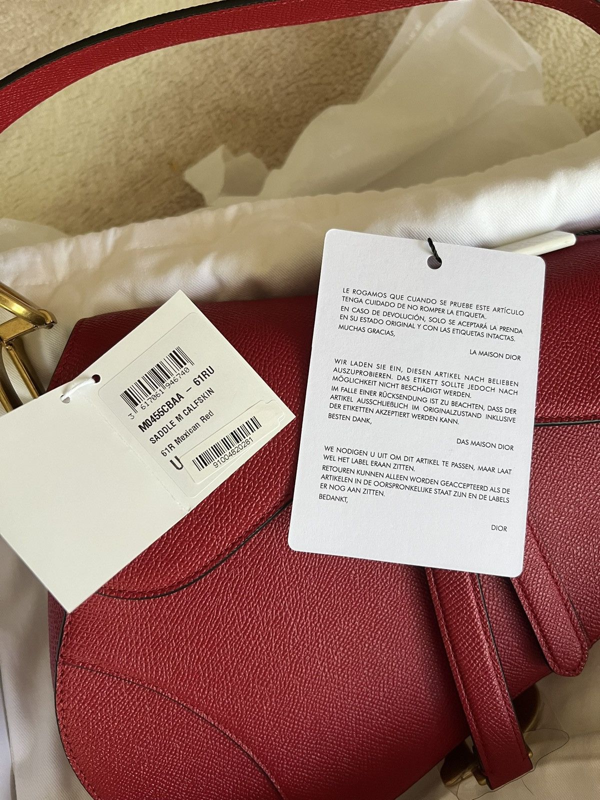 Dior Dior saddle bag Size ONE SIZE - 12 Thumbnail