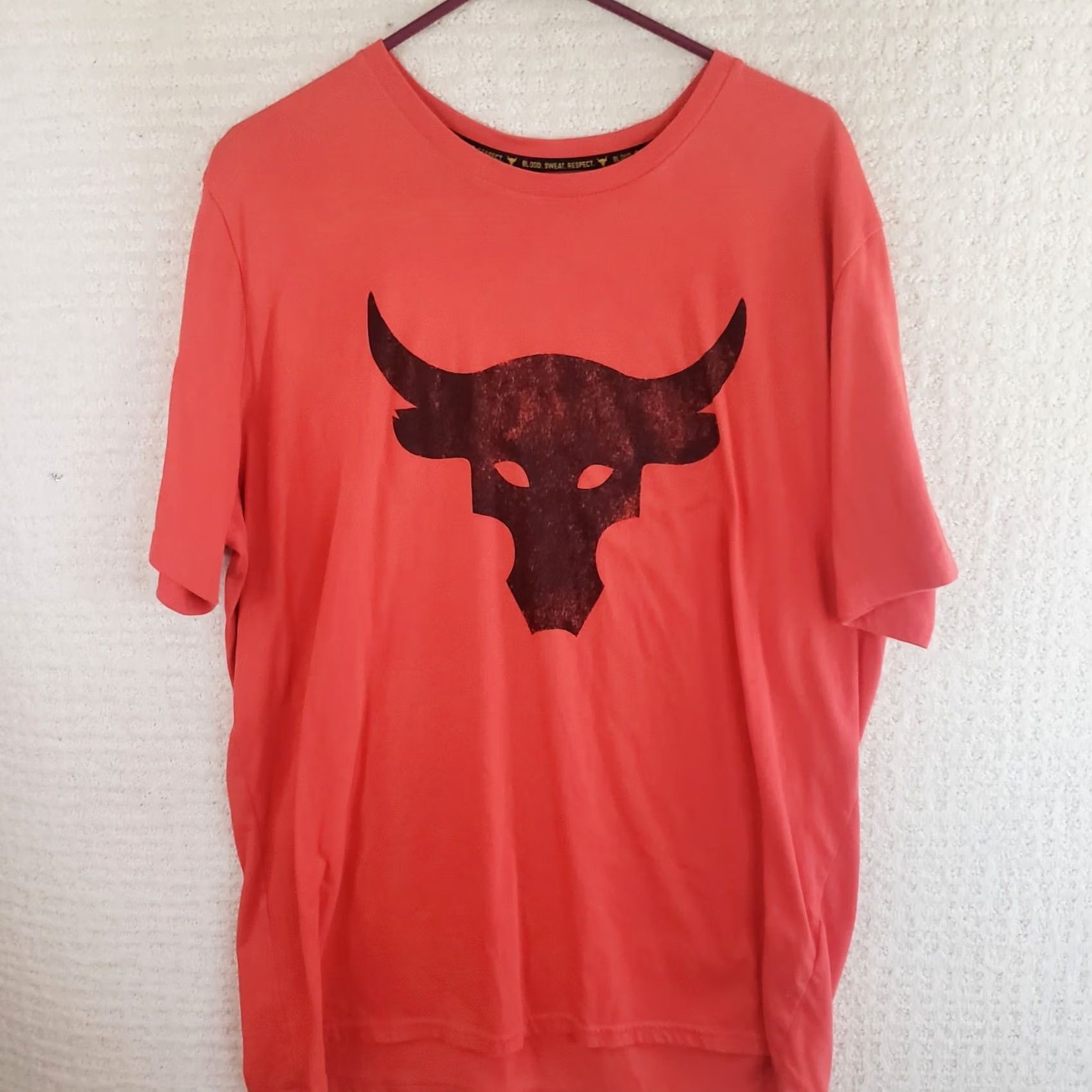 Under Armour Under Armour Blood Sweat Respect Clothing Line T Shirt XXL Red Bull Logo Shirt Mens Regular Size II XL Breathable Heatgear Size US XXL / EU 58 / 5 - 2 Thumbnail