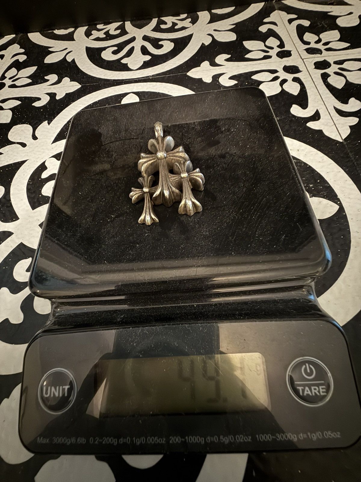 Chrome Hearts Chrome Hearts Triple Cross Pendant Size ONE SIZE - 6 Thumbnail