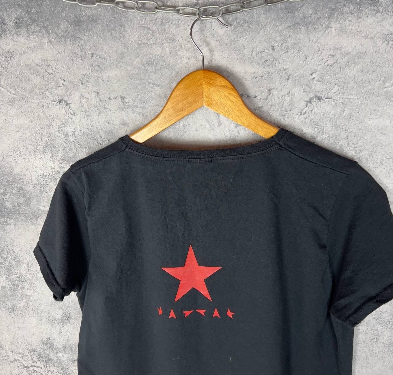 Band Tees David Bowie Women's Tee Size XXL Cotton Short Sleeve ` Size XXL / US 16-18 / IT 52-54 - 6 Thumbnail